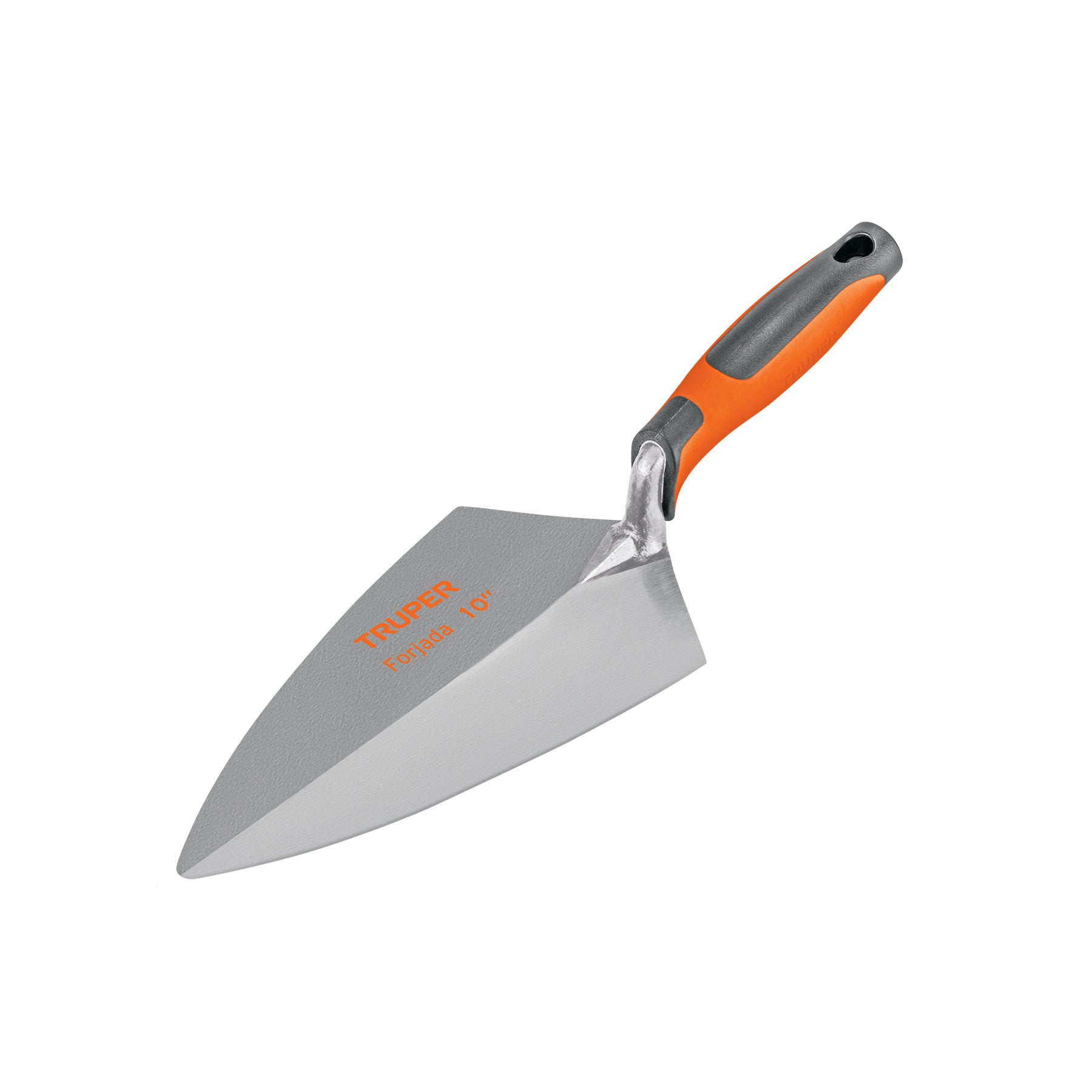 Cuchara para albañil 10" forjada tipo Filadelfia, mango Comfort