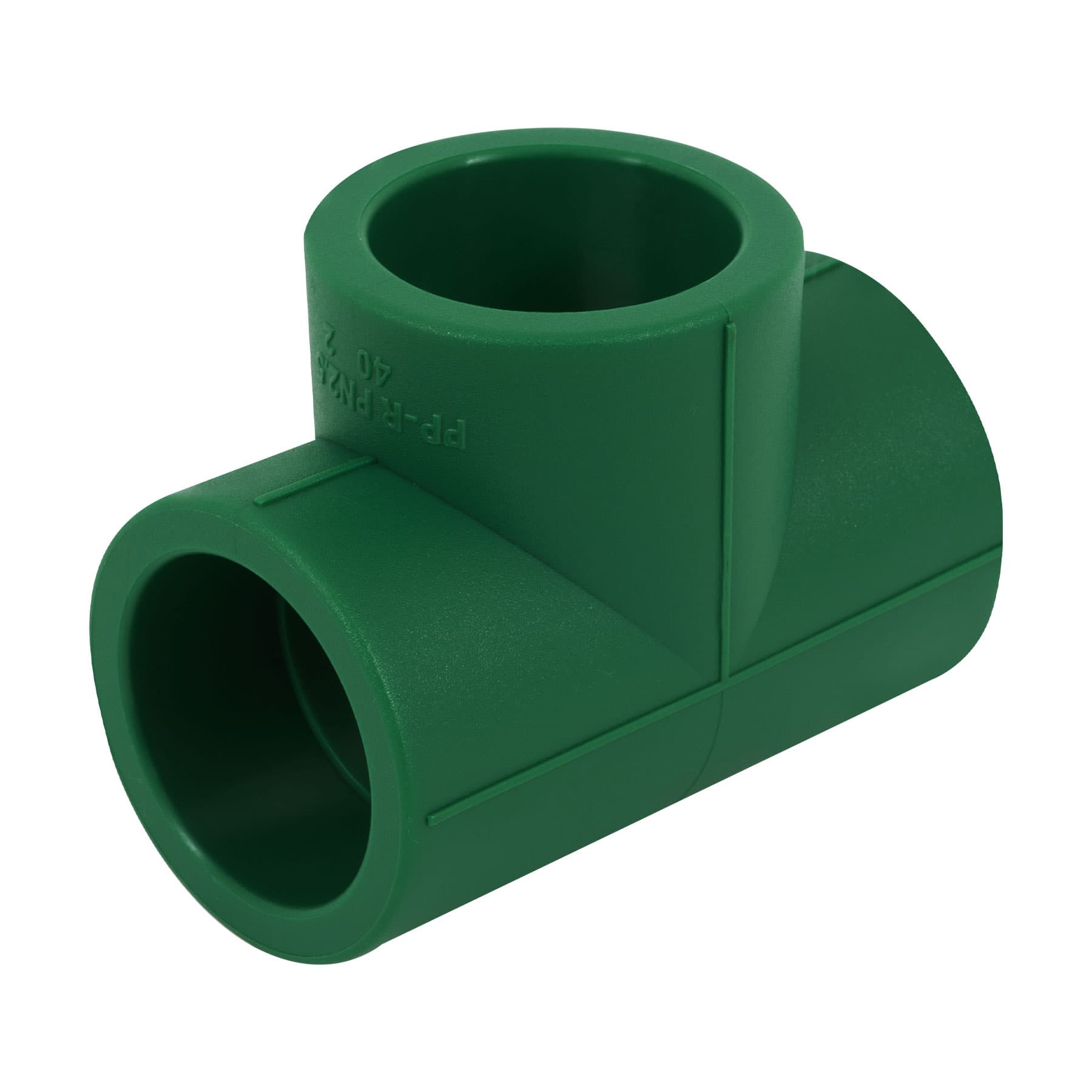 Tee sencilla de PPR 1-1/4", Foset, CV-764, 45465