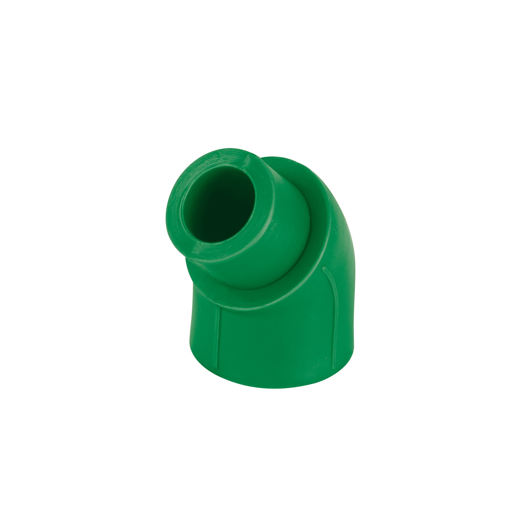 Codo 45° de PPR, 3/4" (25mm), macho-hembra, Foset, CV-872, 45554