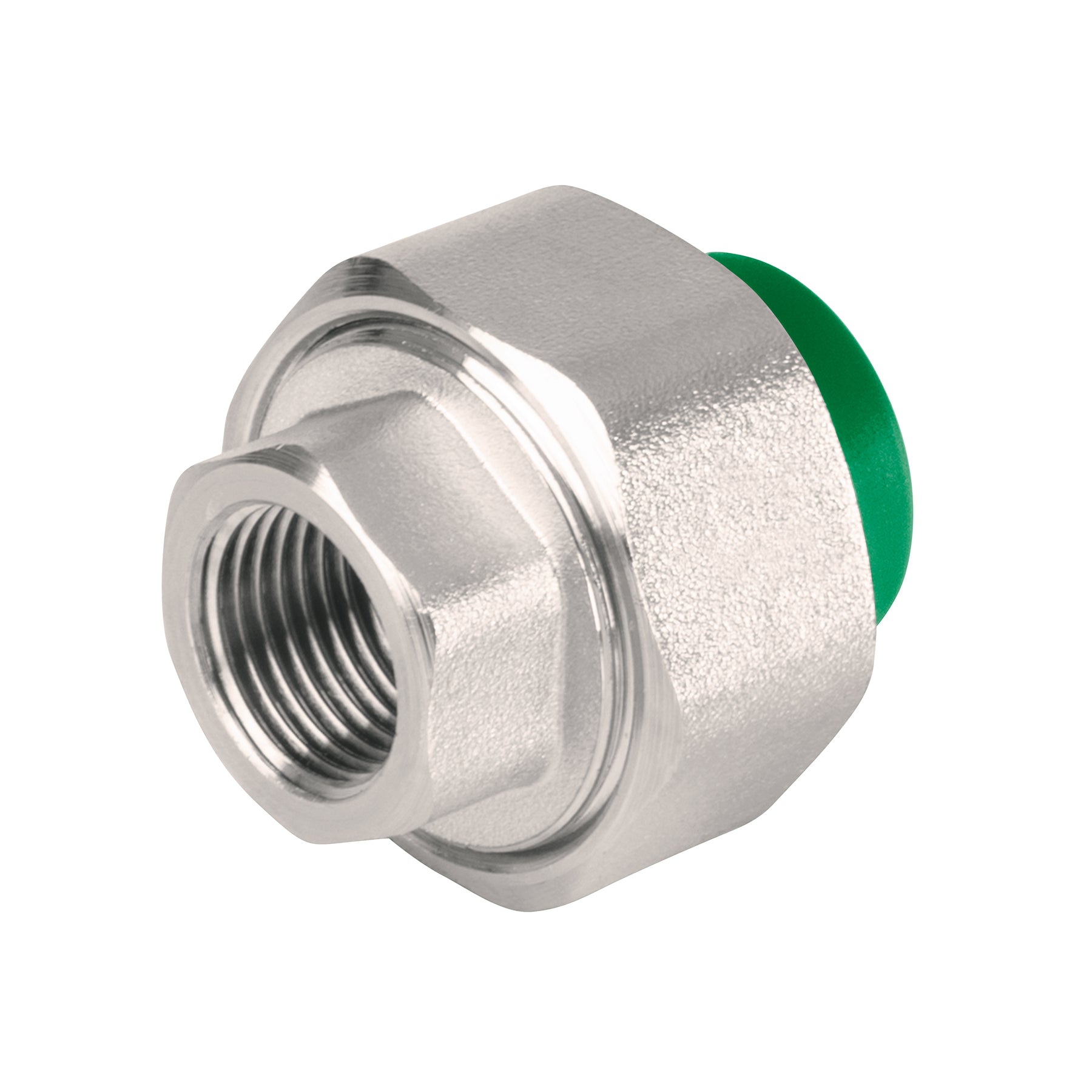 Tuerca unión PPR, mixta inserto metálico, 1/2", Foset, CV-981, 49816
