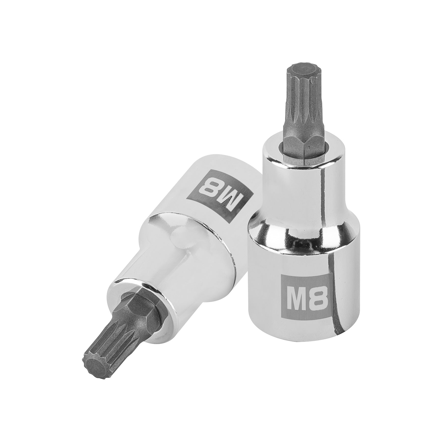 Dado punta corta bristol M8, cuadro 1/2", Truper