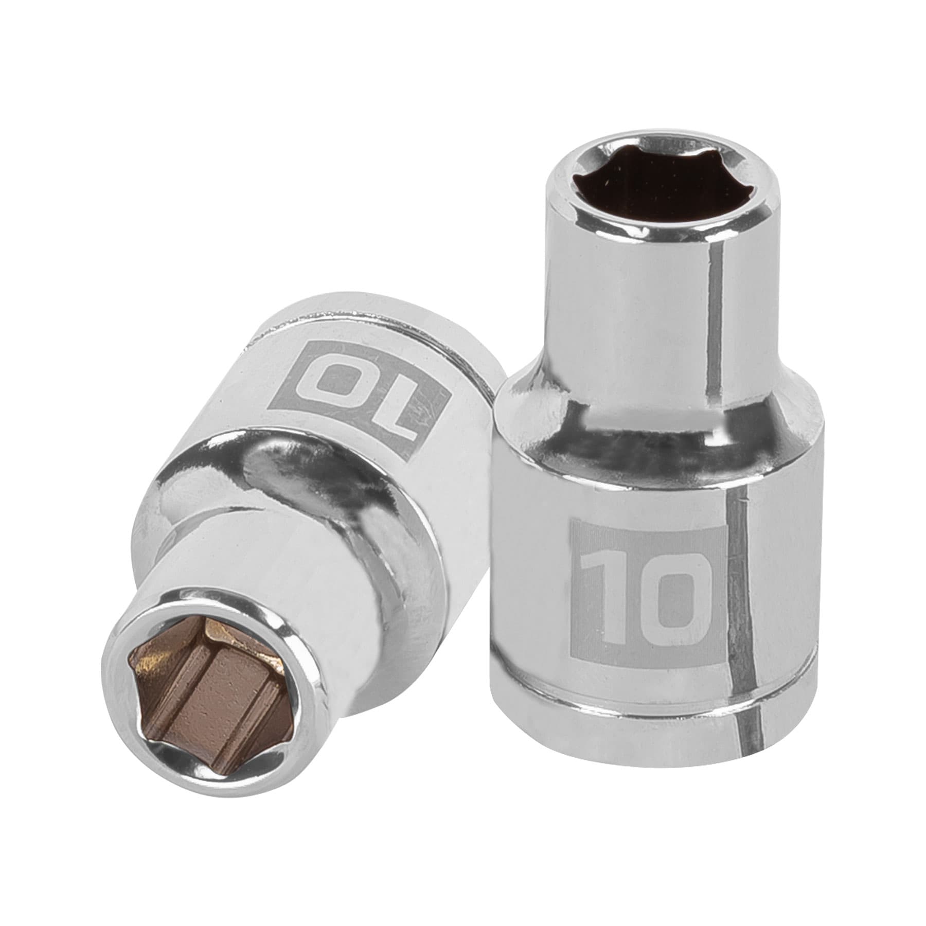 Dado de 10 mm, 6 puntas, cuadro 1/2", Truper