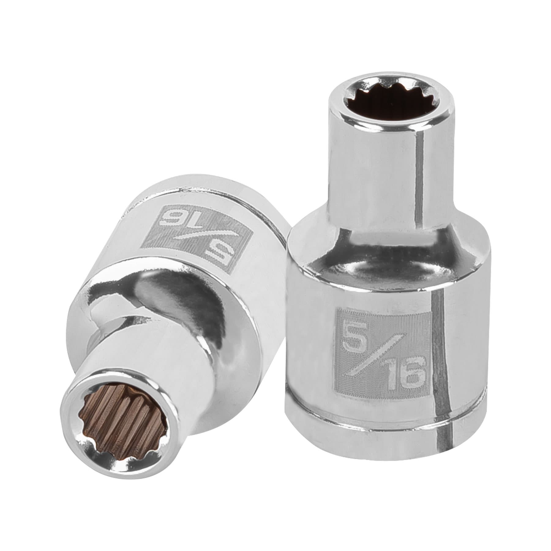 Dado de 5/16", 12 puntas, cuadro 1/2", Truper