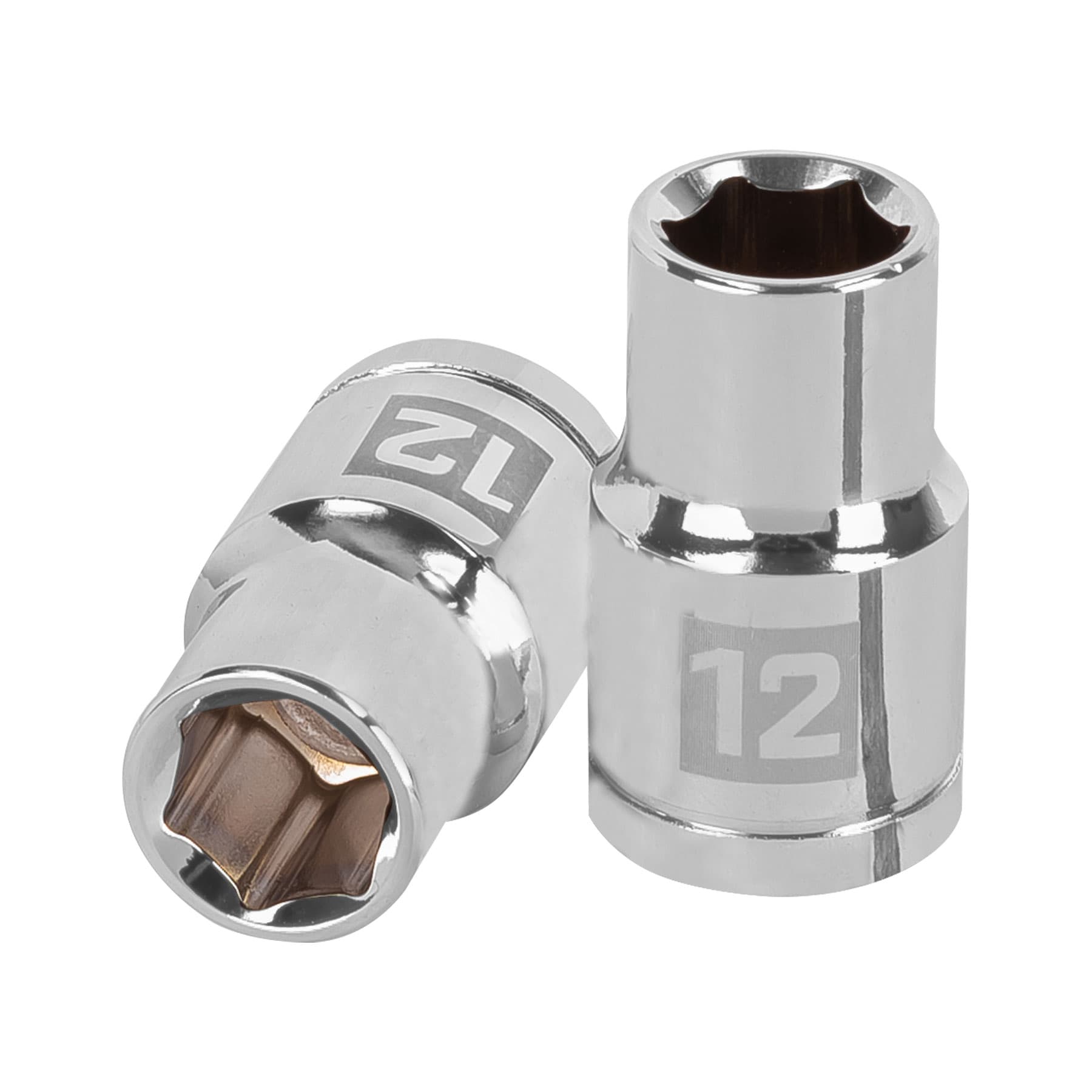 Dado de 12 mm, 6 puntas, cuadro 1/2", Truper