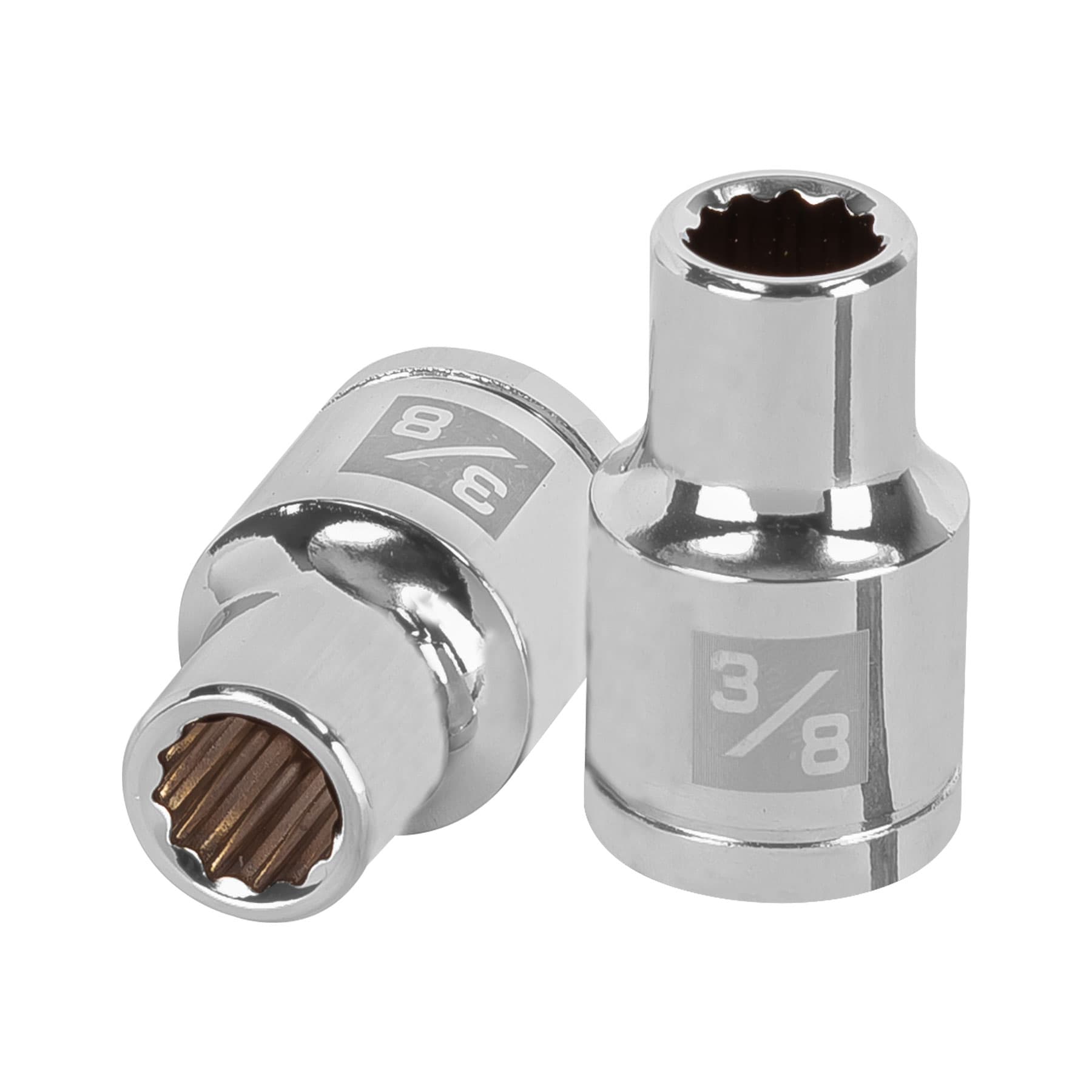Dado de 3/8", 12 puntas, cuadro 1/2", Truper