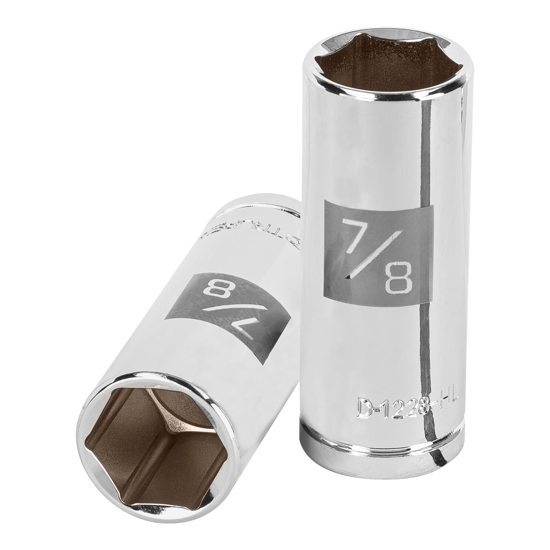Dado largo de 7/8", 6 puntas, cuadro 1/2", Truper