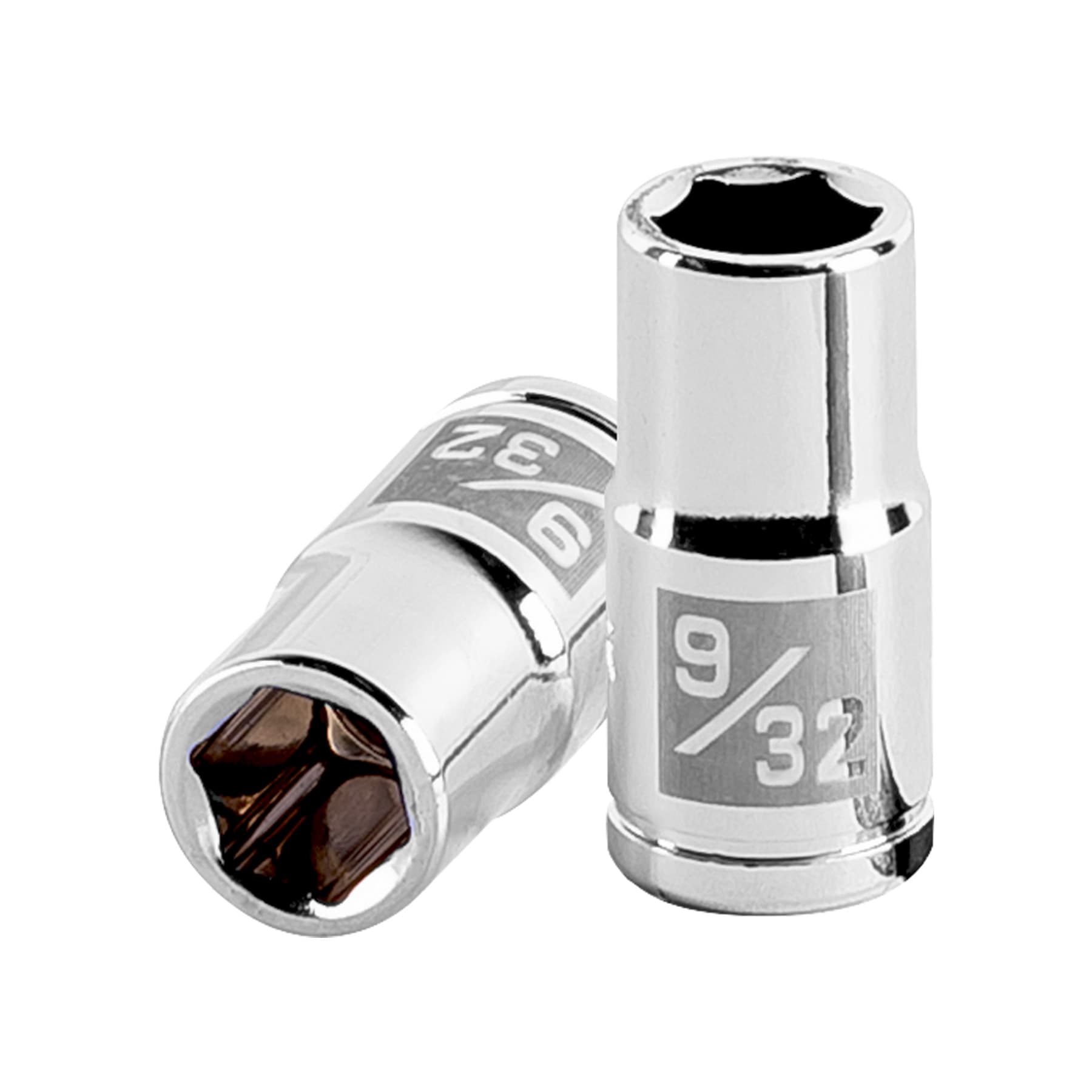 Dado de 9/32", 6 puntas, cuadro 1/4", Truper