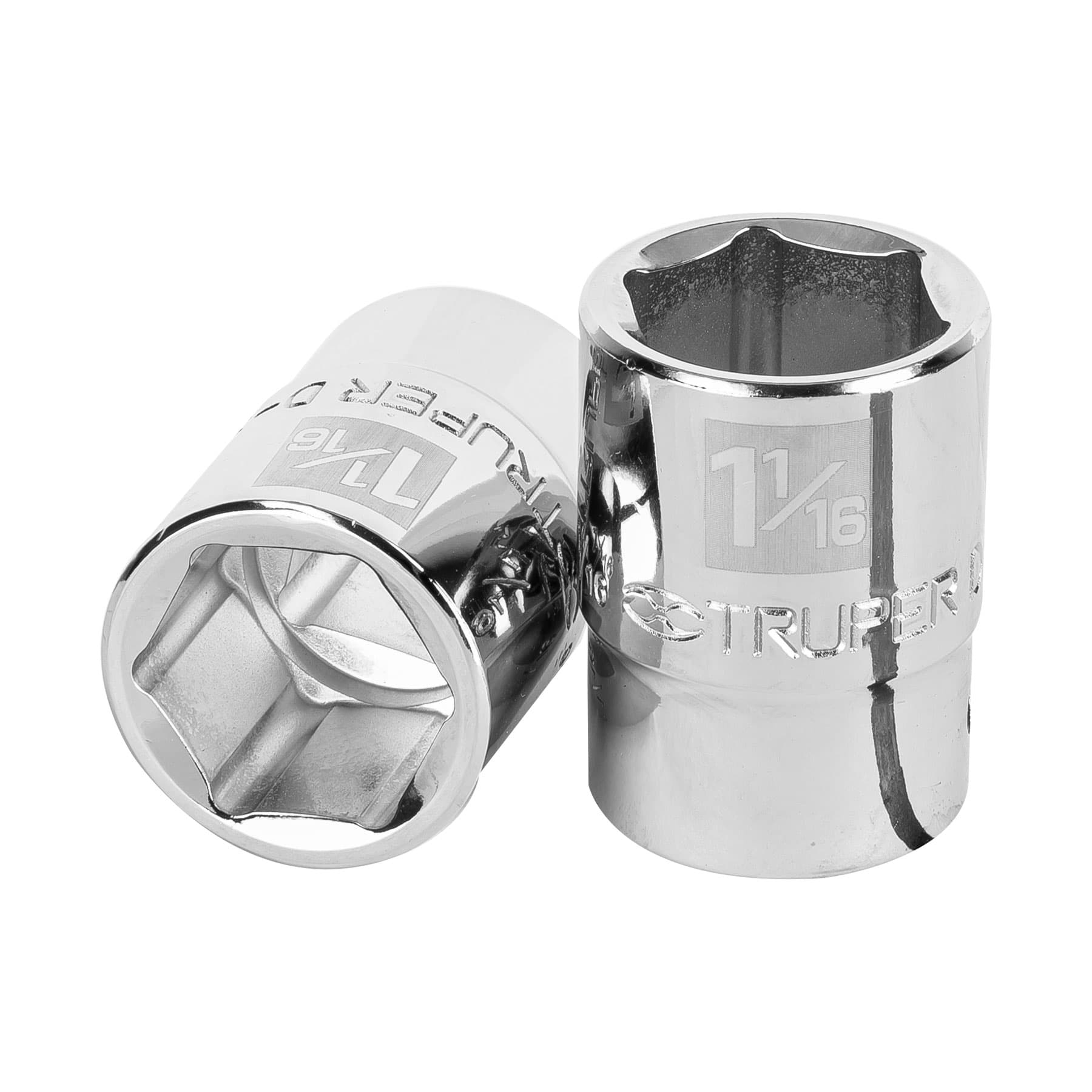 Dado de 1-1/16", 6 puntas, cuadro 3/4", Truper