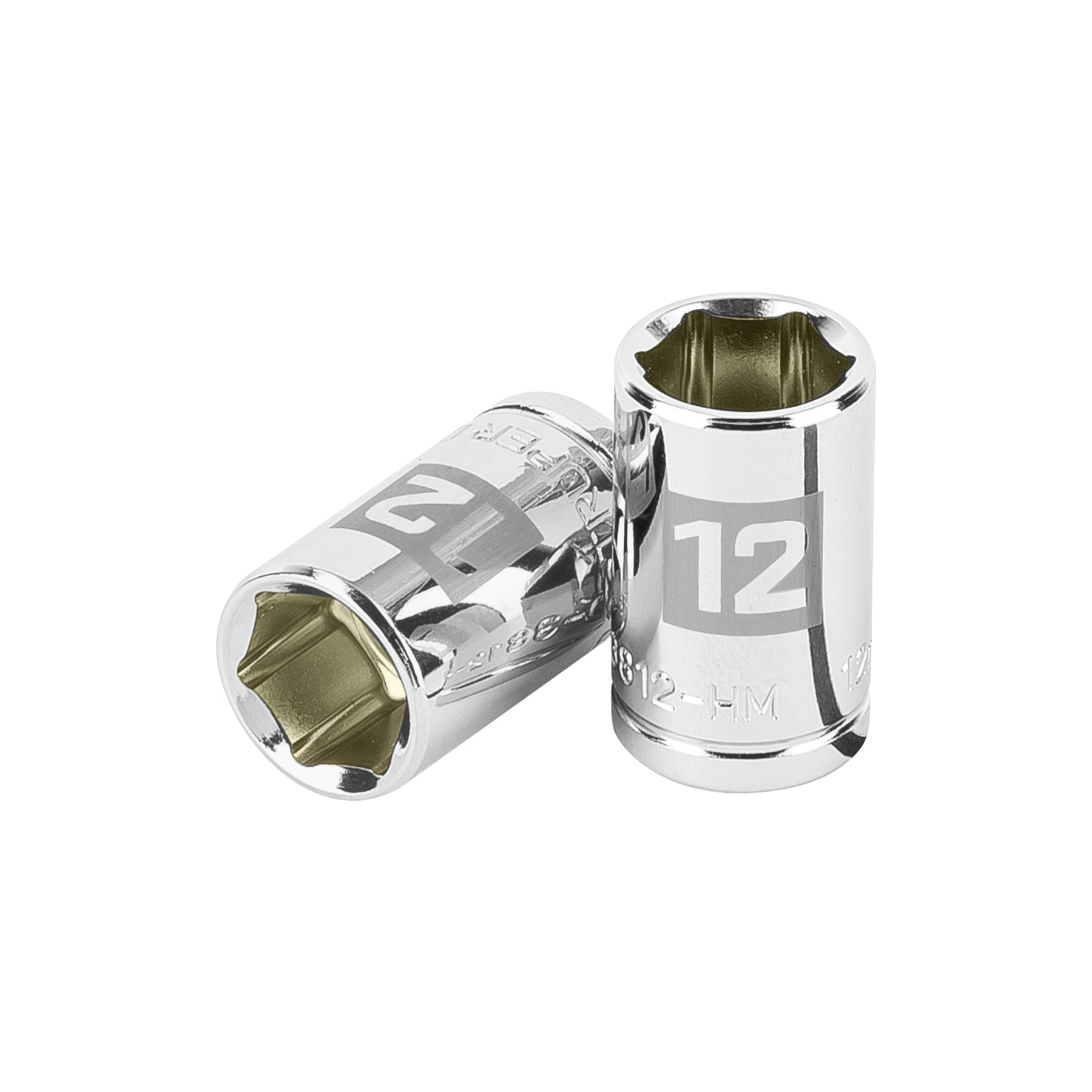 Dado de 12 mm, 6 puntas, cuadro 3/8", Truper