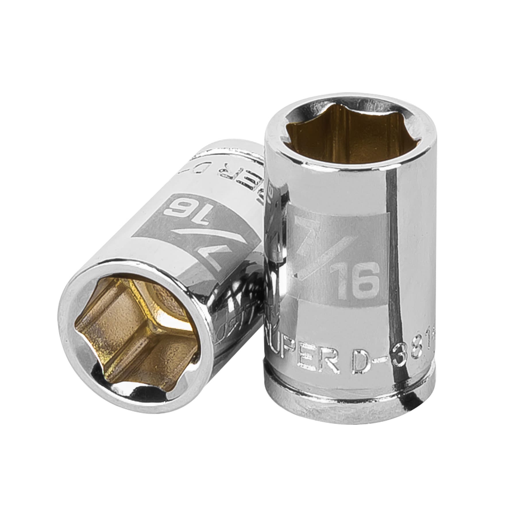 Dado de 7/16", 6 puntas, cuadro 3/8", Truper