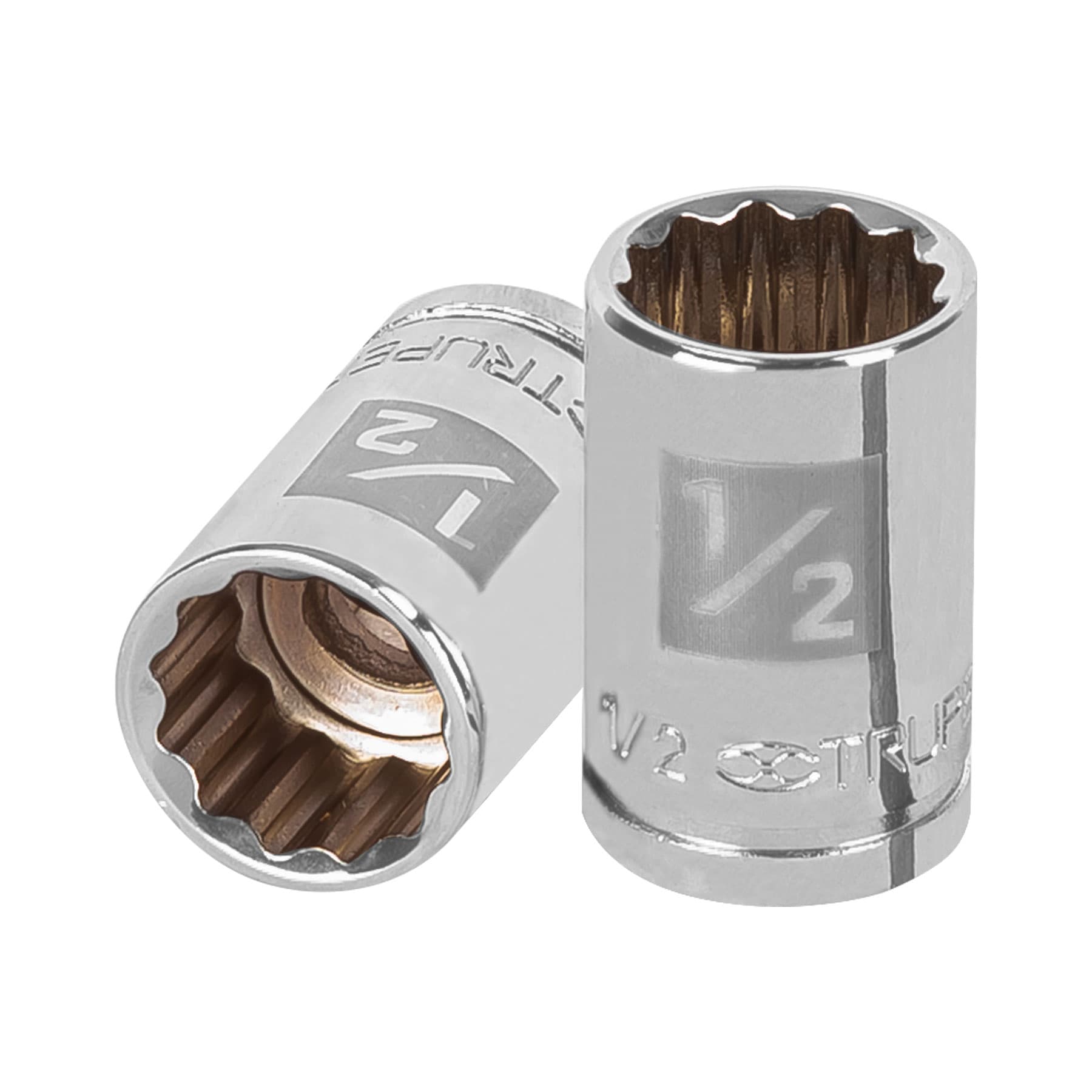Dado de 1/2", 12 puntas, cuadro 3/8", Truper