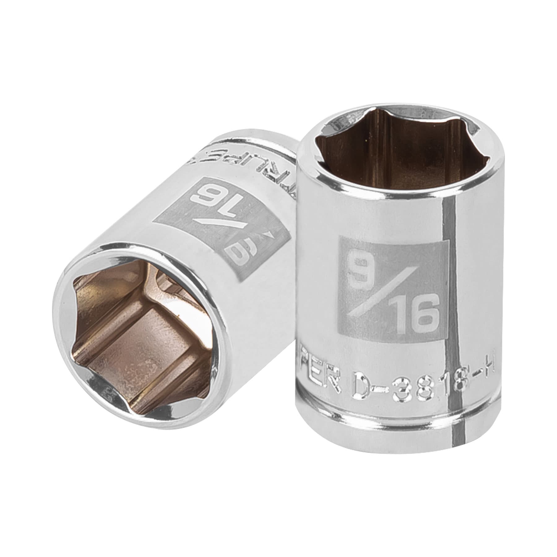 Dado de 9/16", 6 puntas, cuadro 3/8", Truper