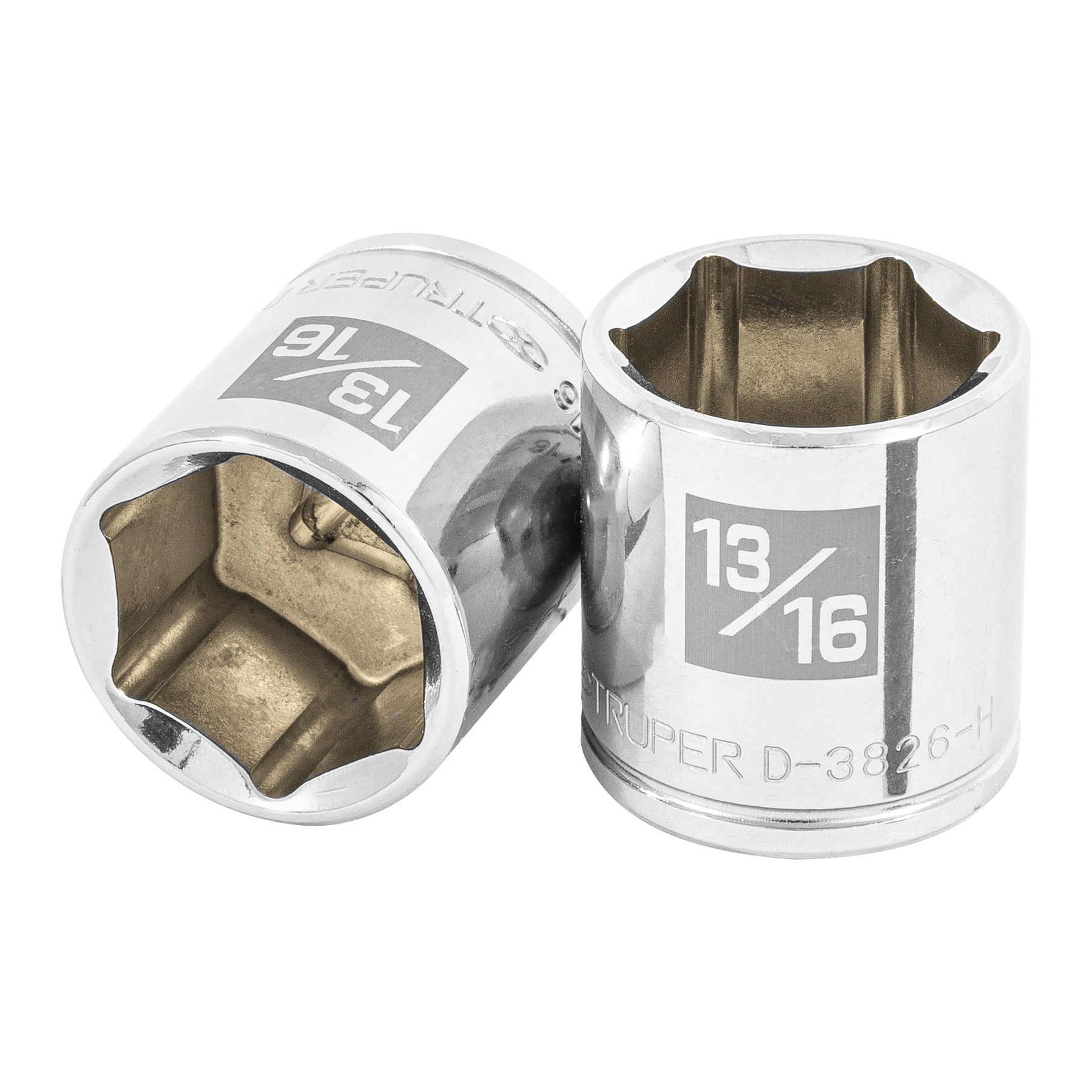 Dado de 13/16", 6 puntas, cuadro 3/8", Truper