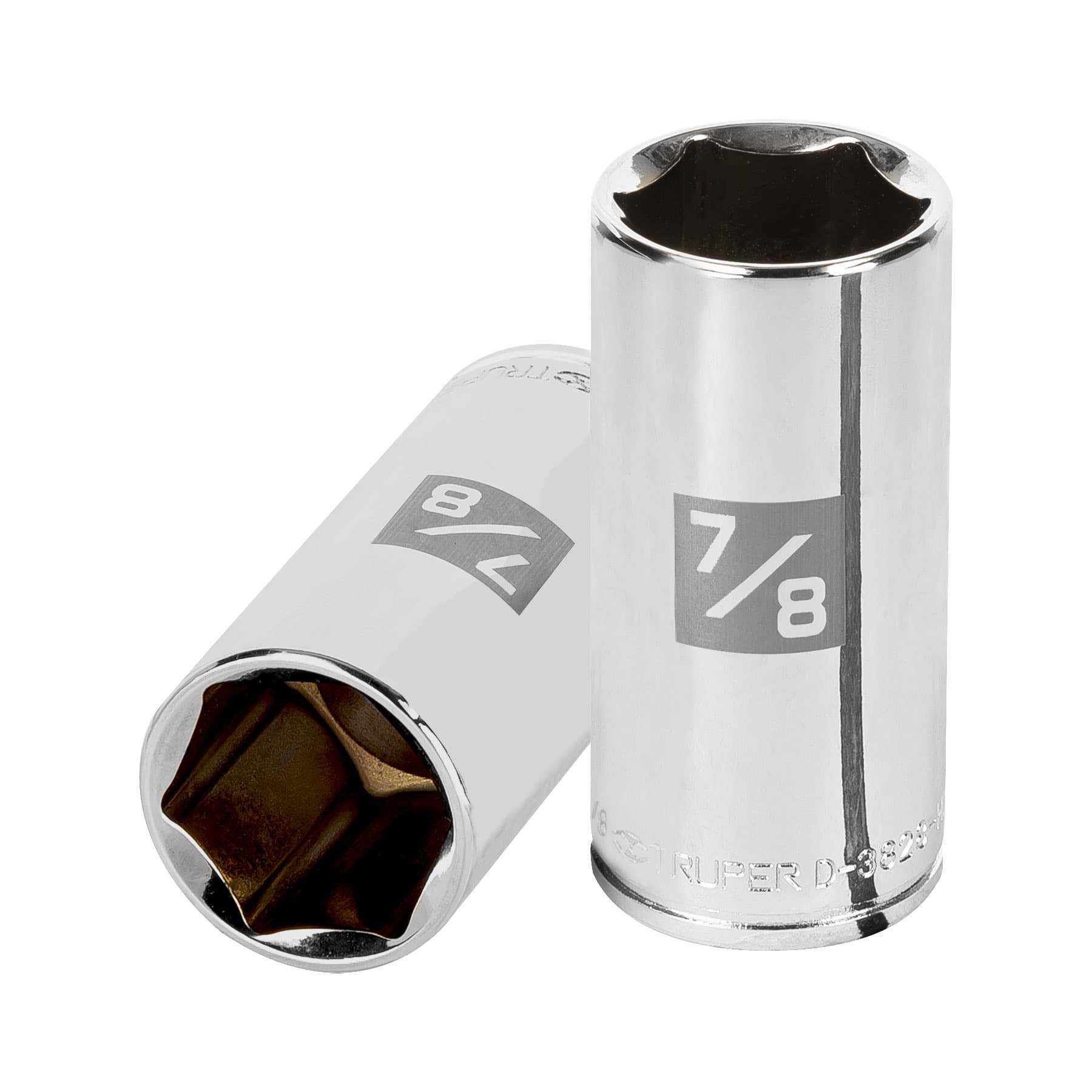 Dado largo de 7/8", 6 puntas, cuadro 3/8", Truper