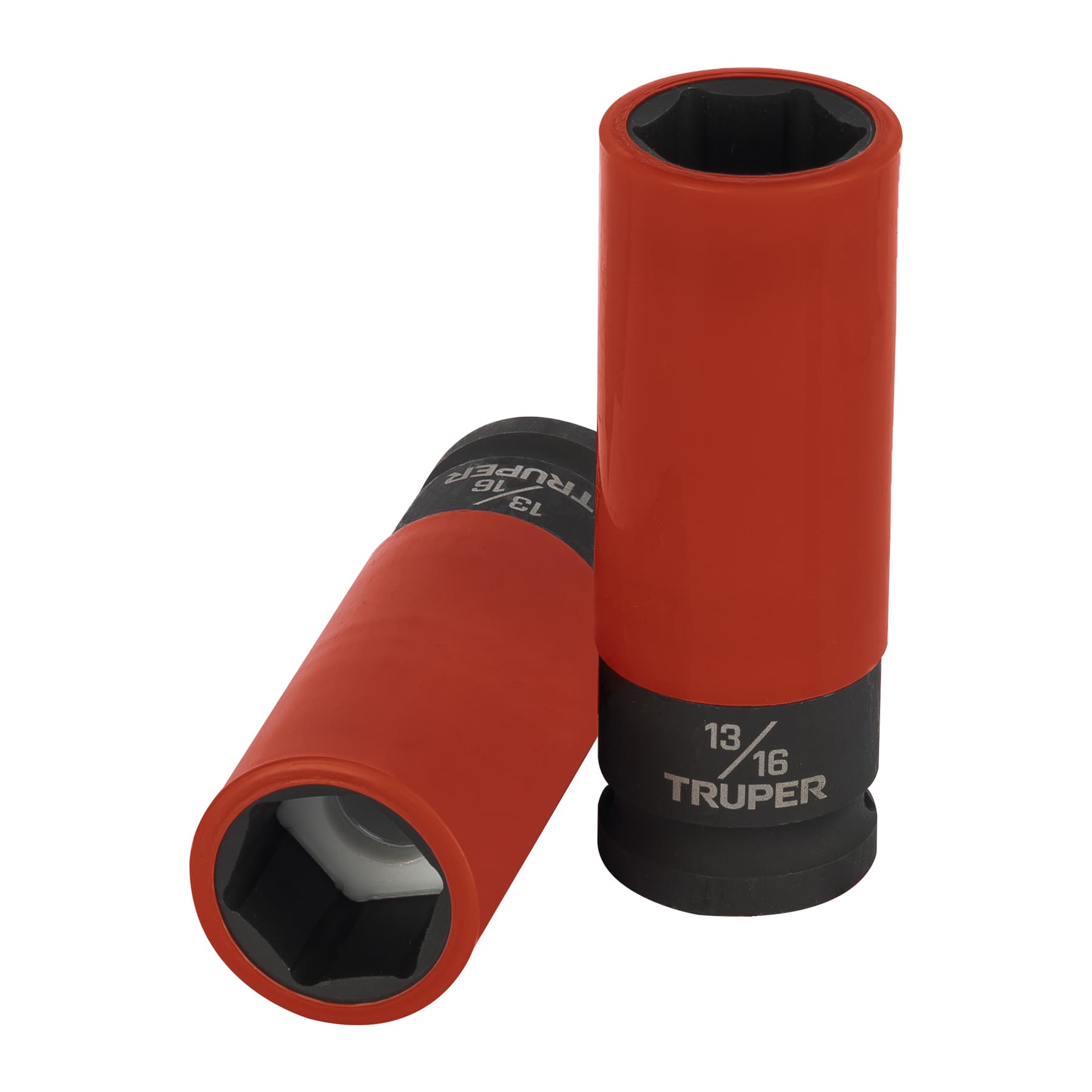 Dado largo impacto protector plástico 13/16", 6 puntas,cuadro 1/2"