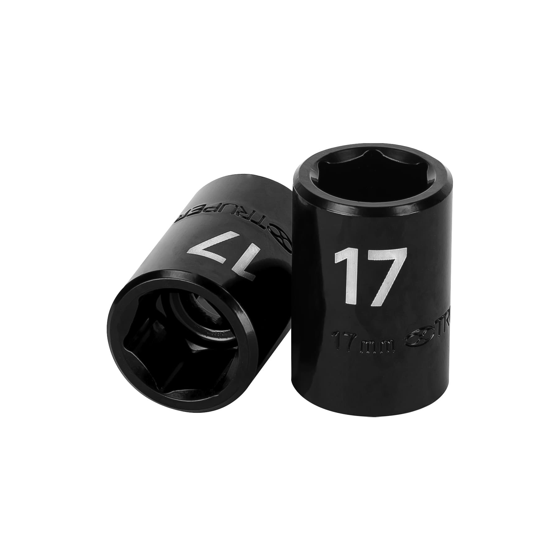 Dado cuadro 1/2" de impacto 6 puntas de 17 mm, Truper