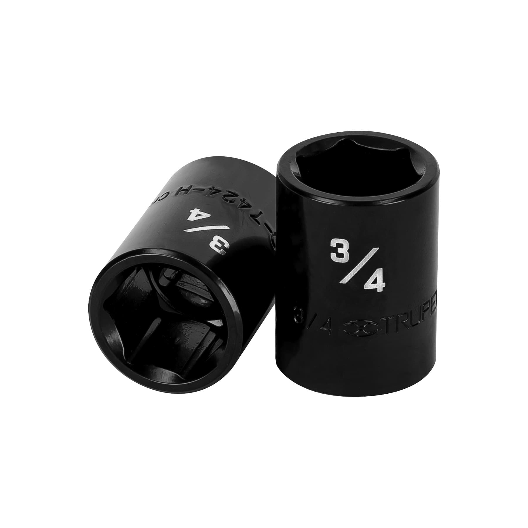Dado de impacto de 3/4", 6 puntas, cuadro 1/2", Truper