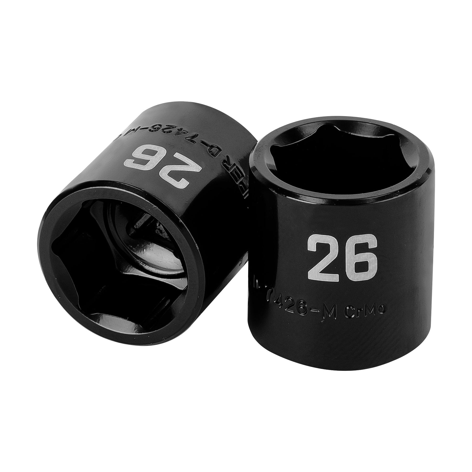 Dado de impacto de 26 mm, 6 puntas, cuadro 1/2", Truper