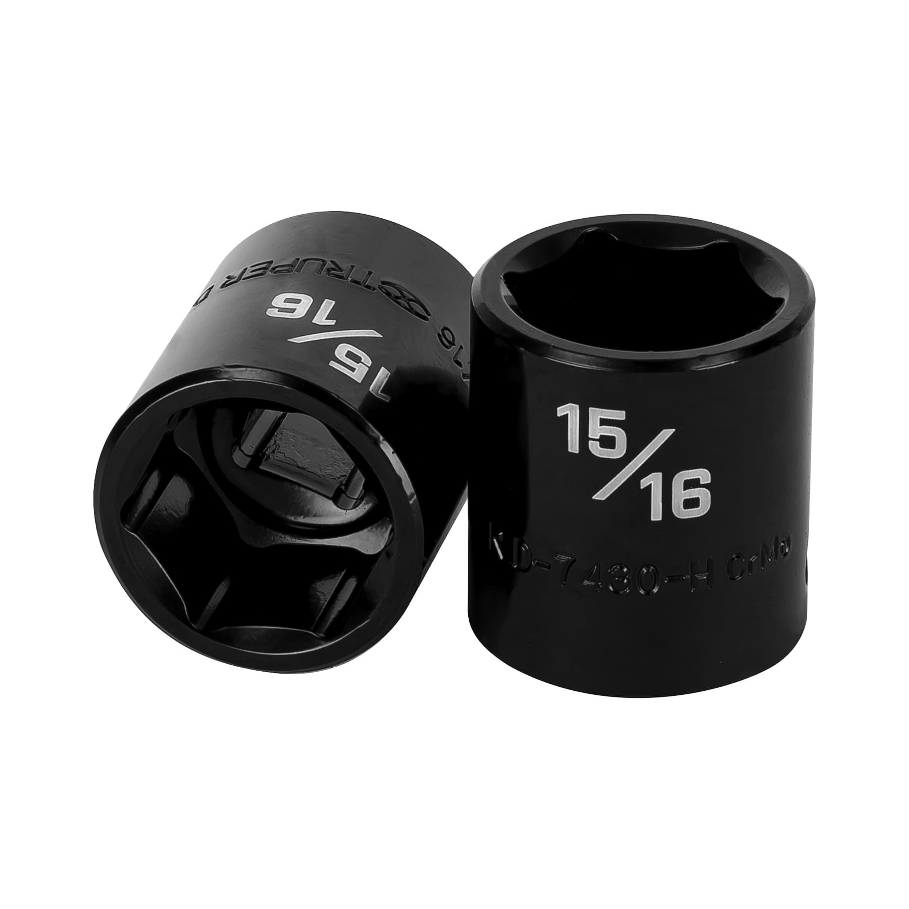 Dado de impacto de 15/16", 6 puntas, cuadro 1/2", Truper
