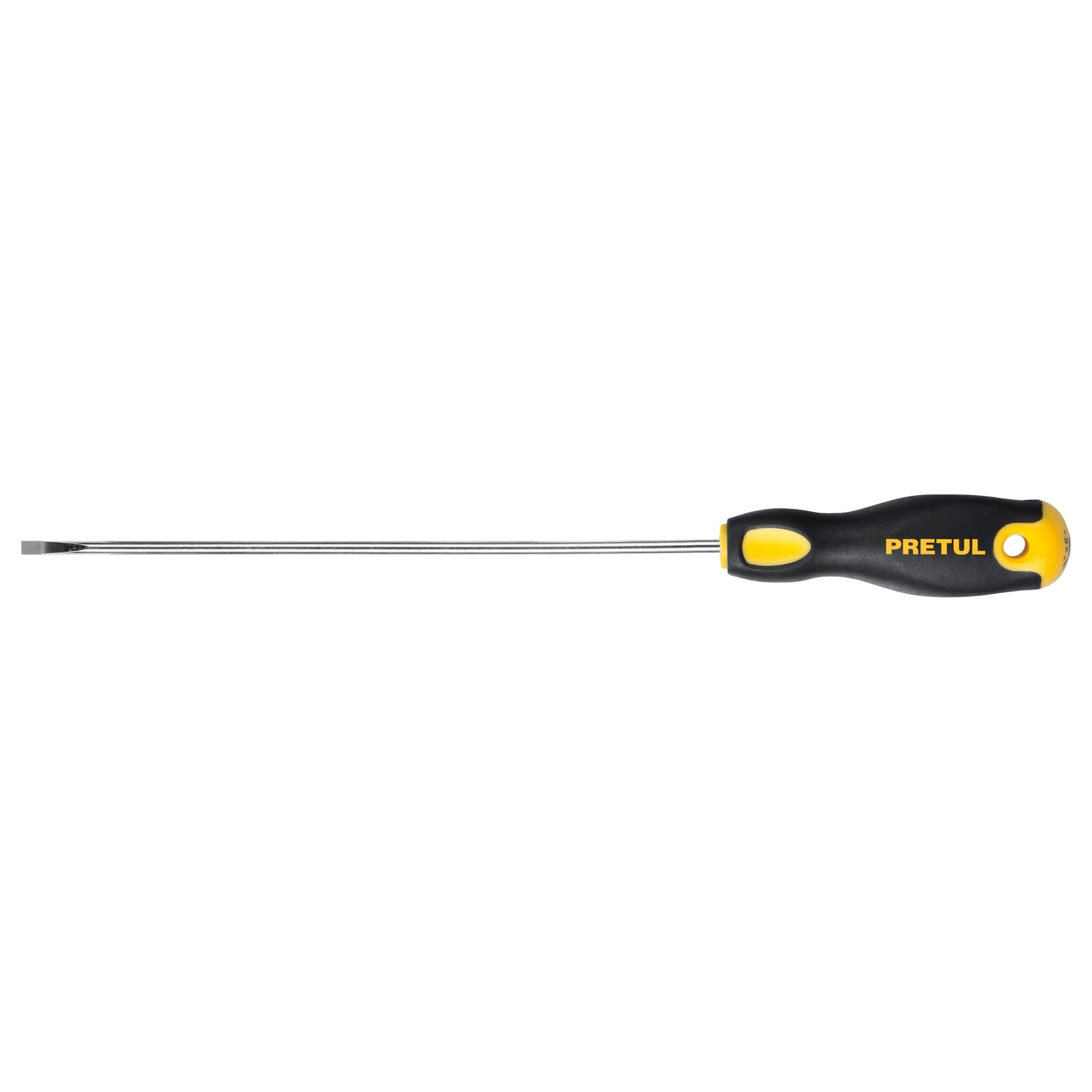 Desarmador cabinet 1/8 x 6" mango Comfort Grip, Pretul, DG-1/8X6BP, 21487