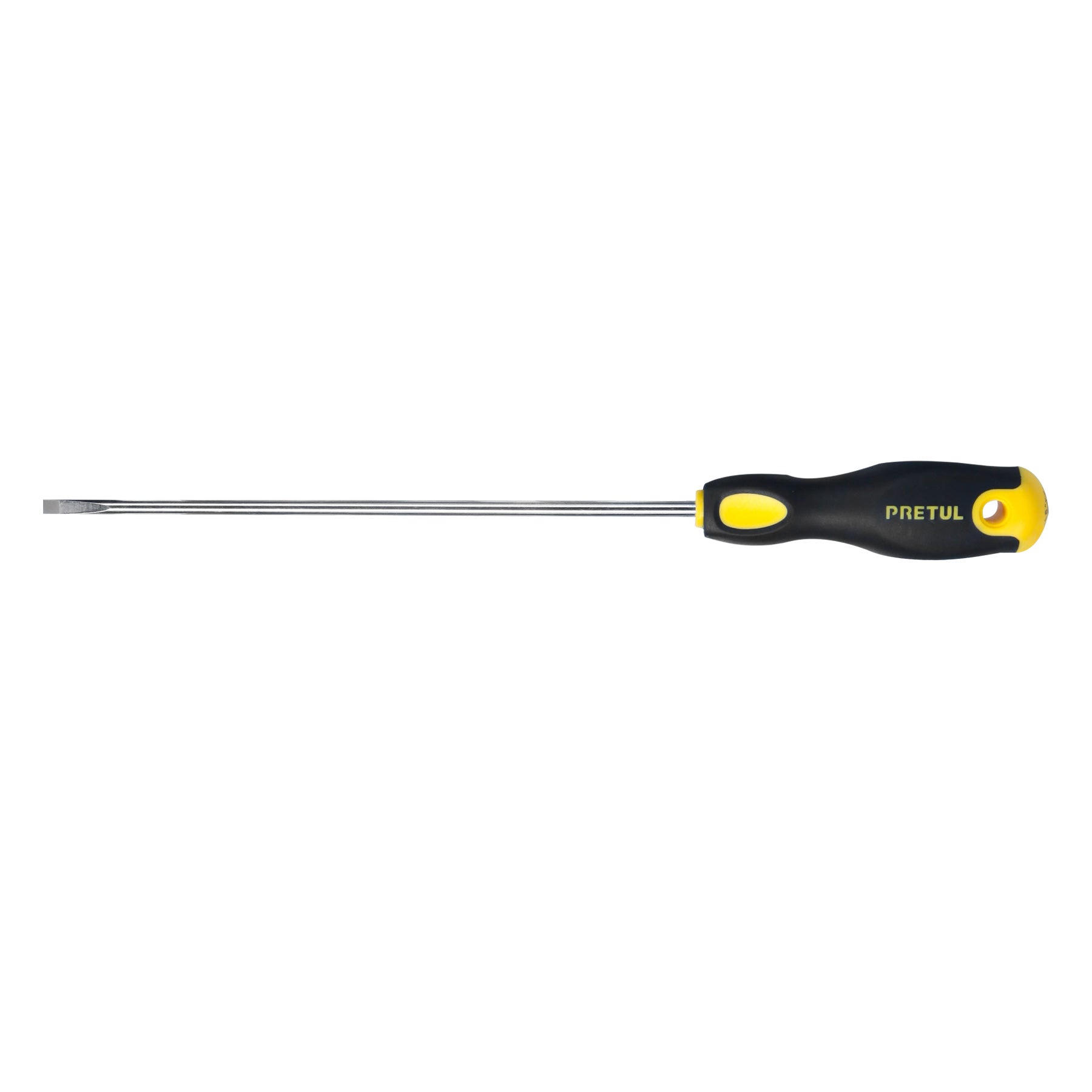 Desarmador cabinet 3/16 x 8" mango Comfort Grip, Pretul, DG-3/16X8BP, 21491