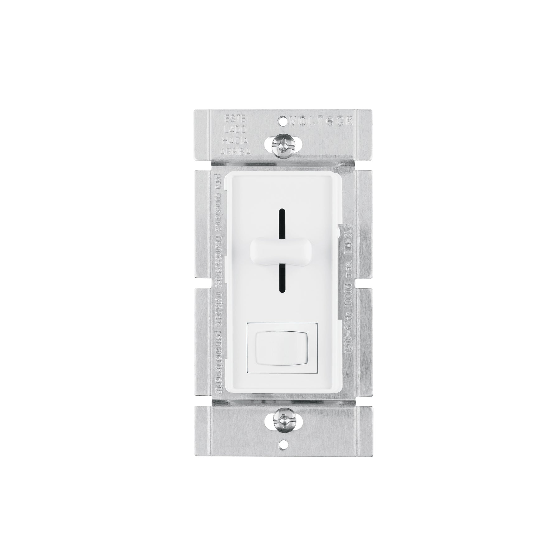 Atenuador de Luz deslizable con interruptor, línea Classic, Volteck, DIM-CL2, 46301