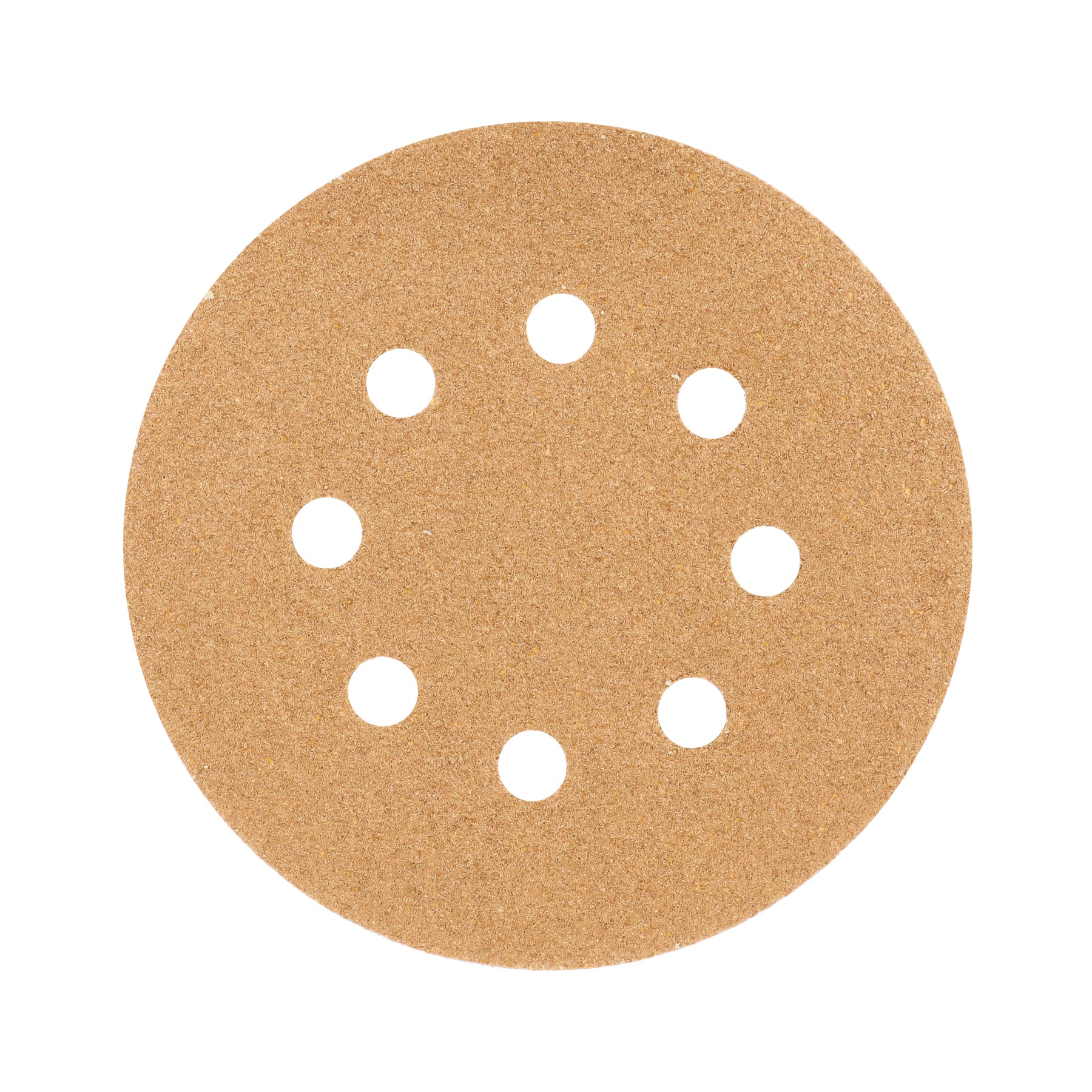 Paquete con 5 discos de lija 5" grano 60, 8 perforaciones