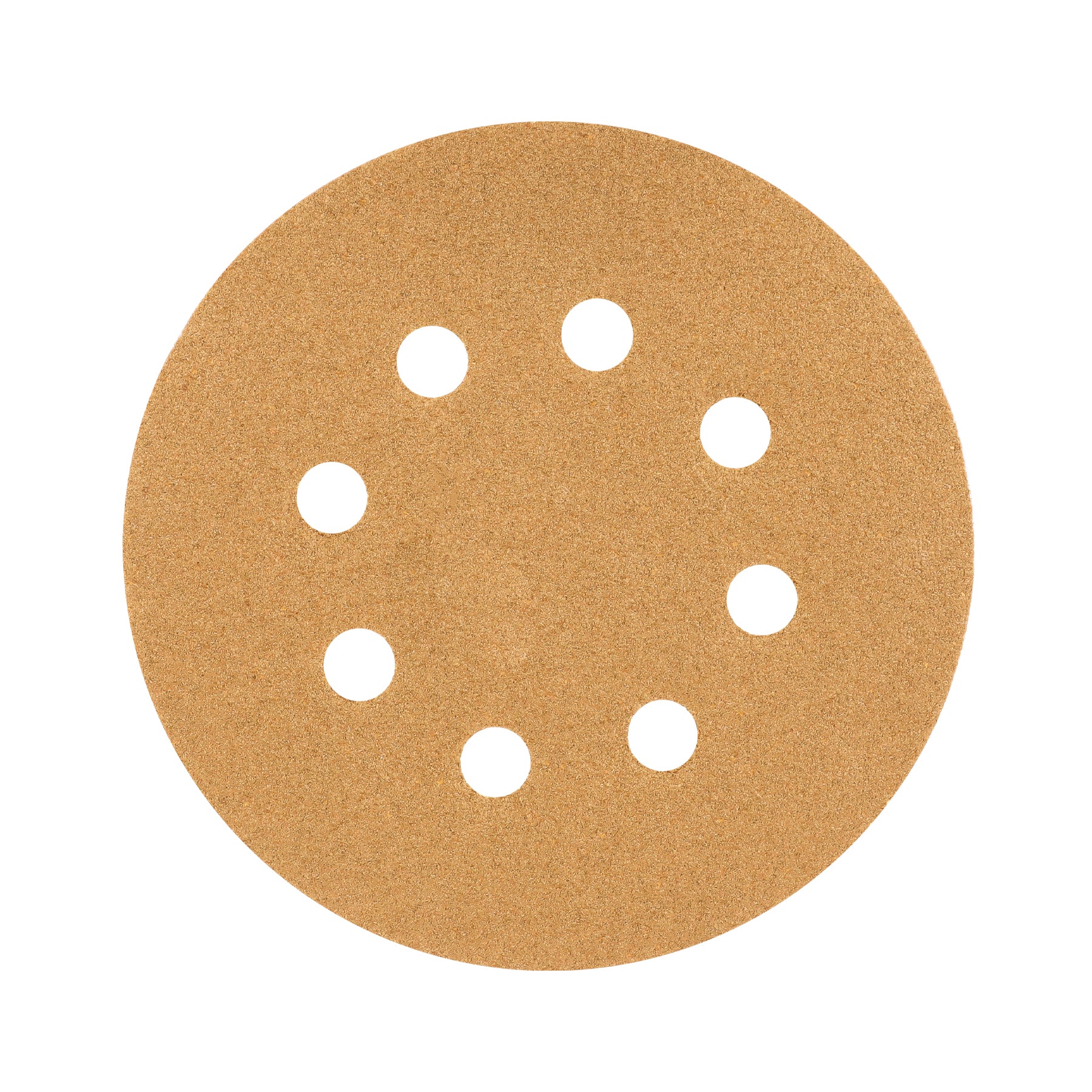 Paquete con 5 discos de lija 5" grano 80, 8 perforaciones