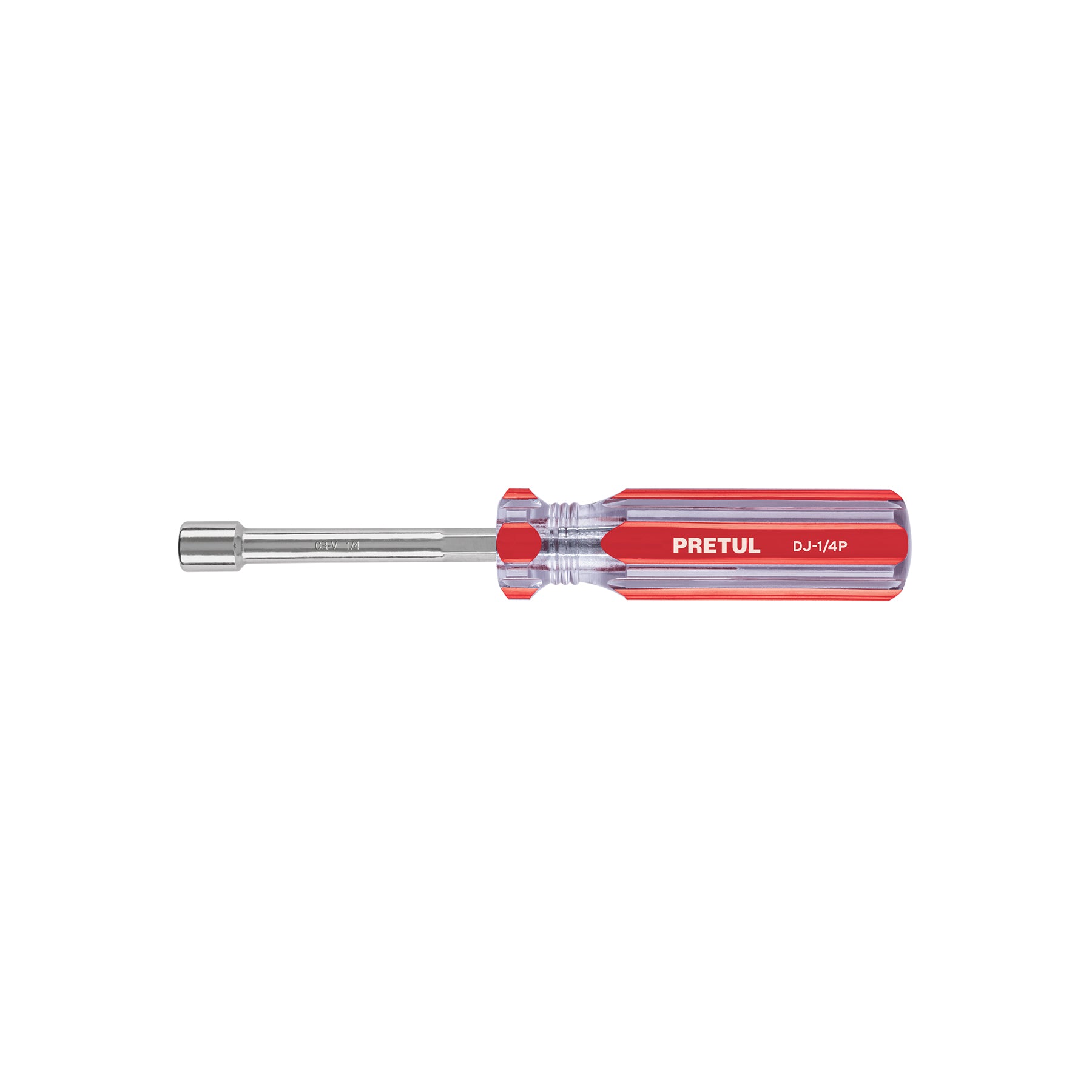 Desarmador de caja 1/4" mango de PVC, Pretul, DJ-1/4P, 29989