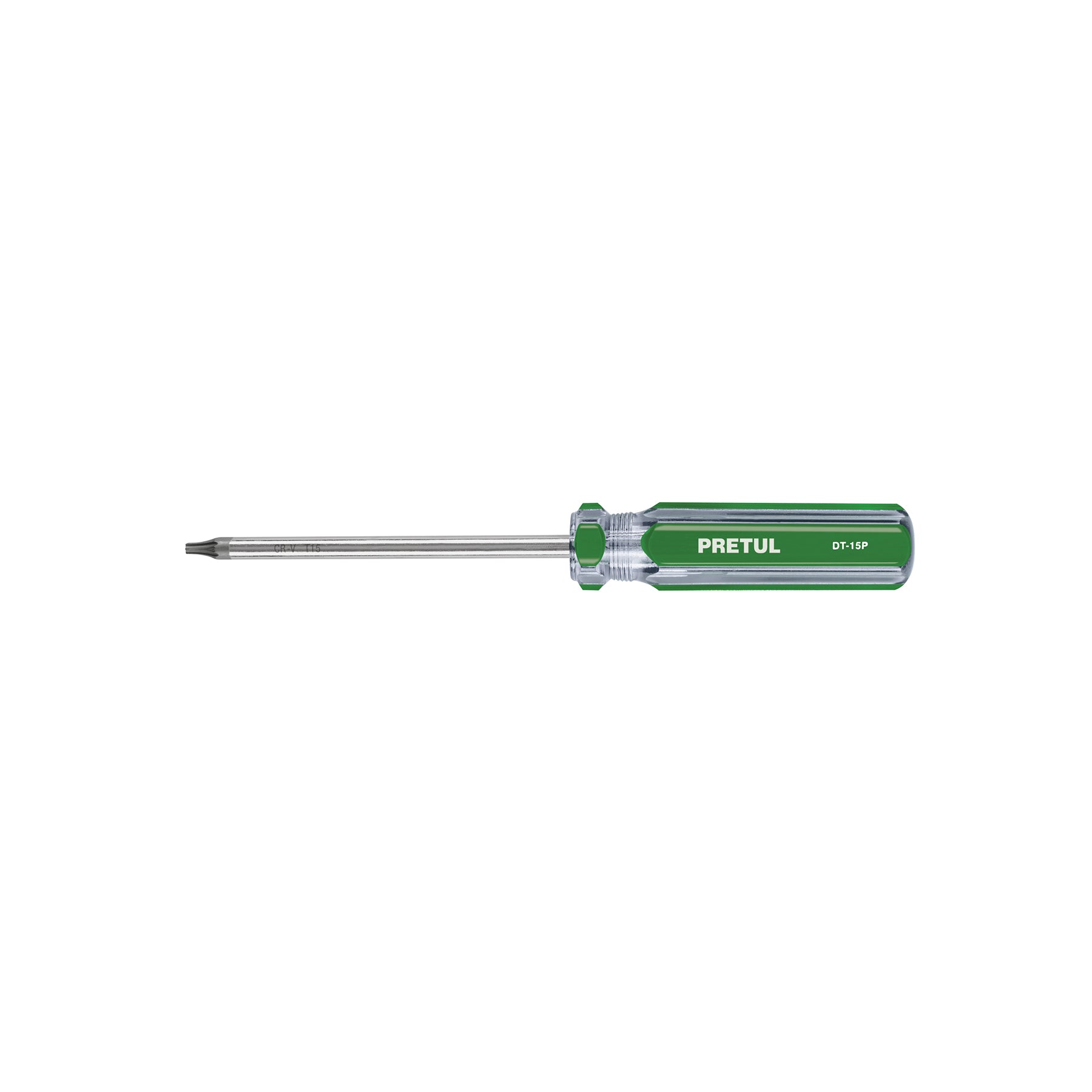 Desarmador punta Torx T 15 mango de PVC, Pretul, DT-15P, 29983