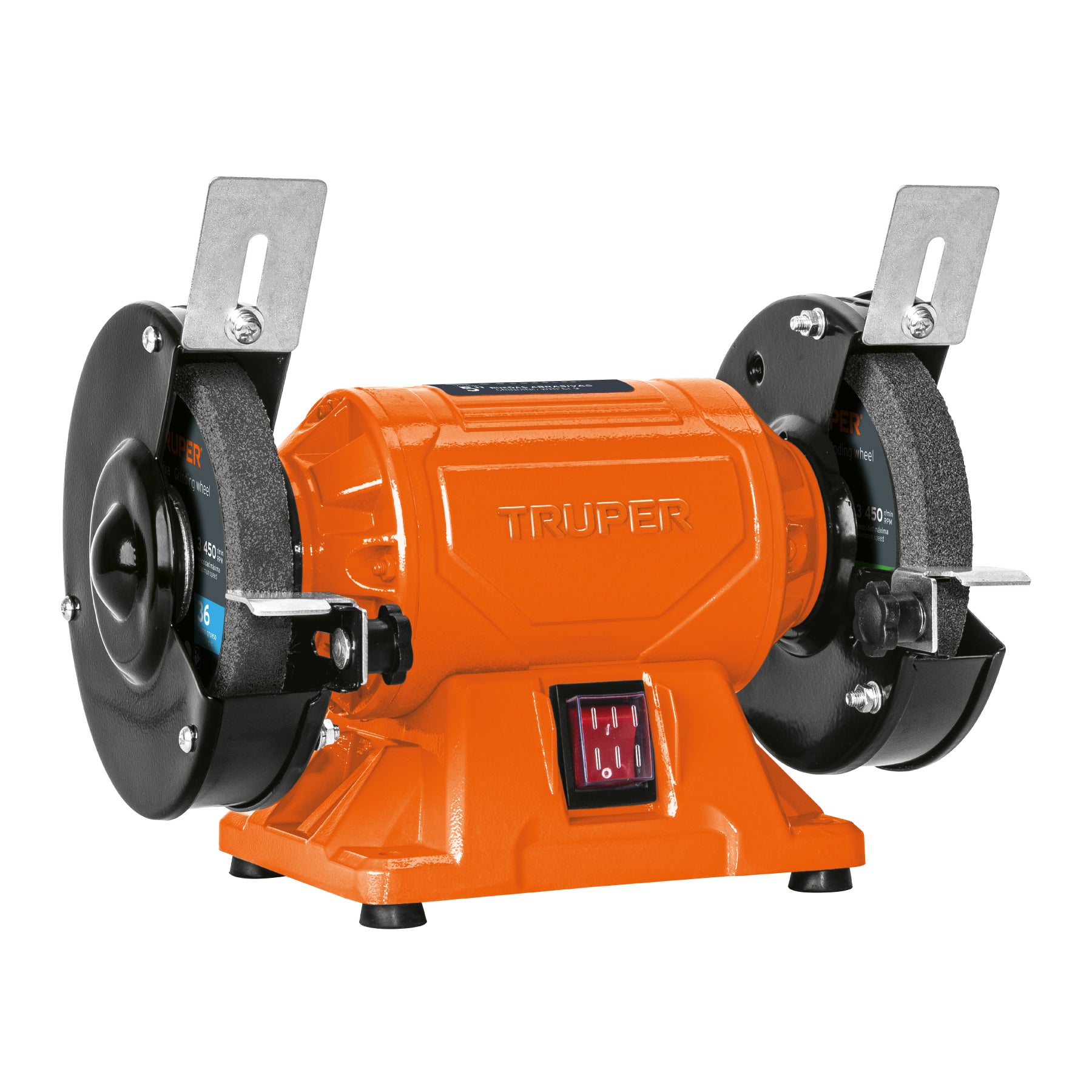 Esmeril de banco de 5" de 1/4 HP (185 W), Truper