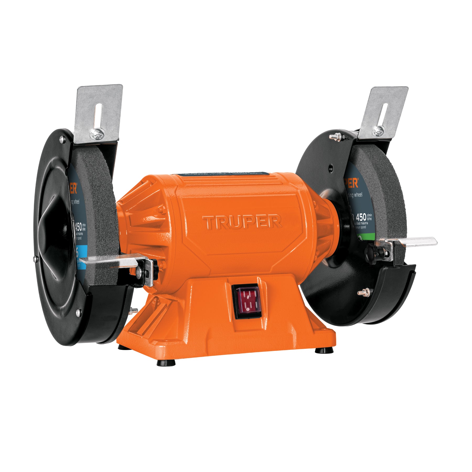Esmeril de banco de 8" de 3/4 HP (560 W), Truper