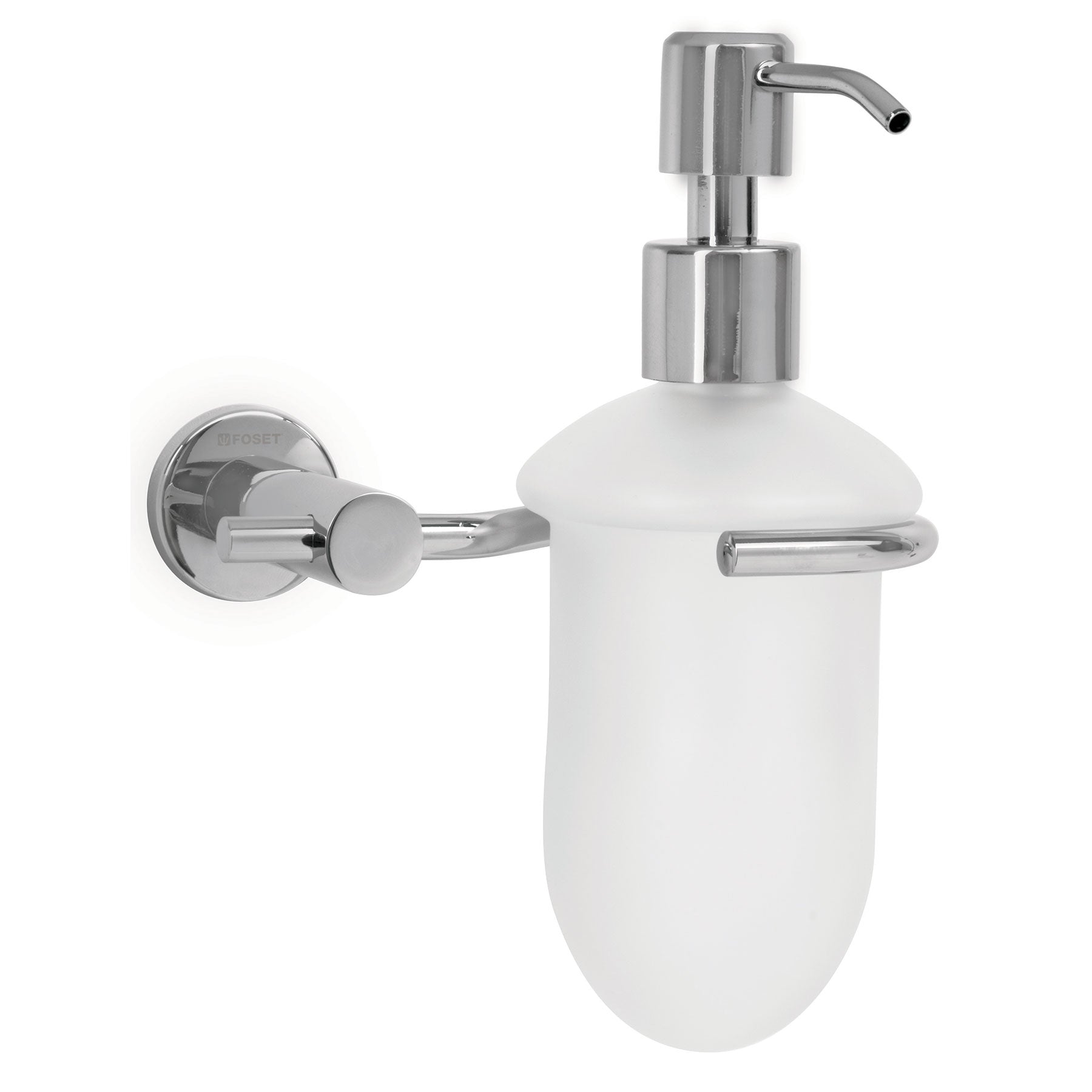 Dispensador de jabón a pared en acabado cromo ELEMENT, Foset, ELA-75, 49665