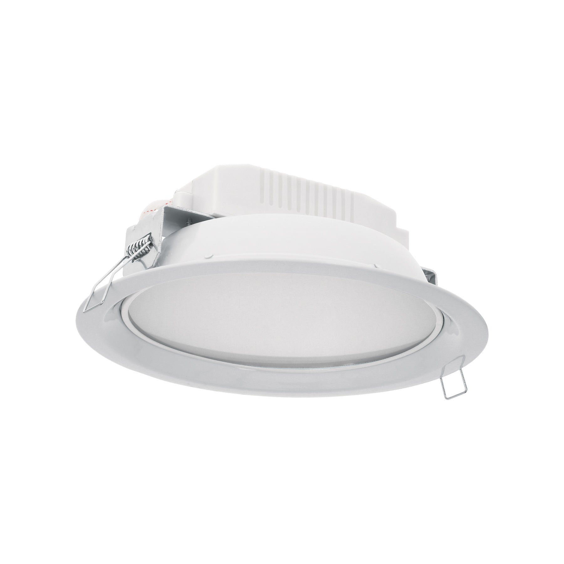 Luminario LED empotrable 12 W 6500 K, redondo, Volteck, EMP-102L, 48348