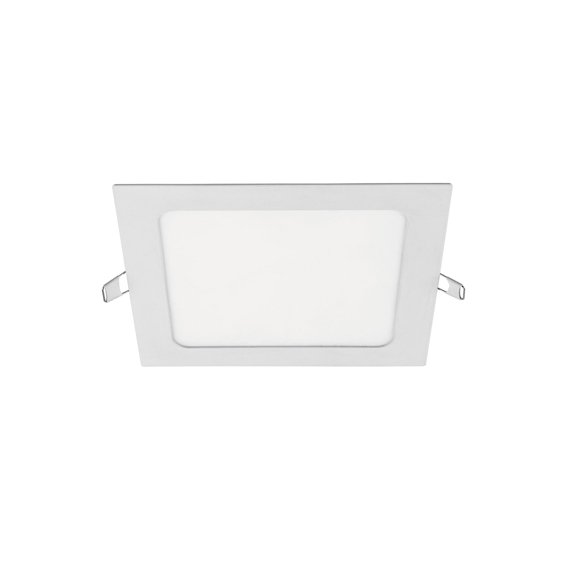 Luminario ultradelgado cuadrado para empotrar 12W, luz de día