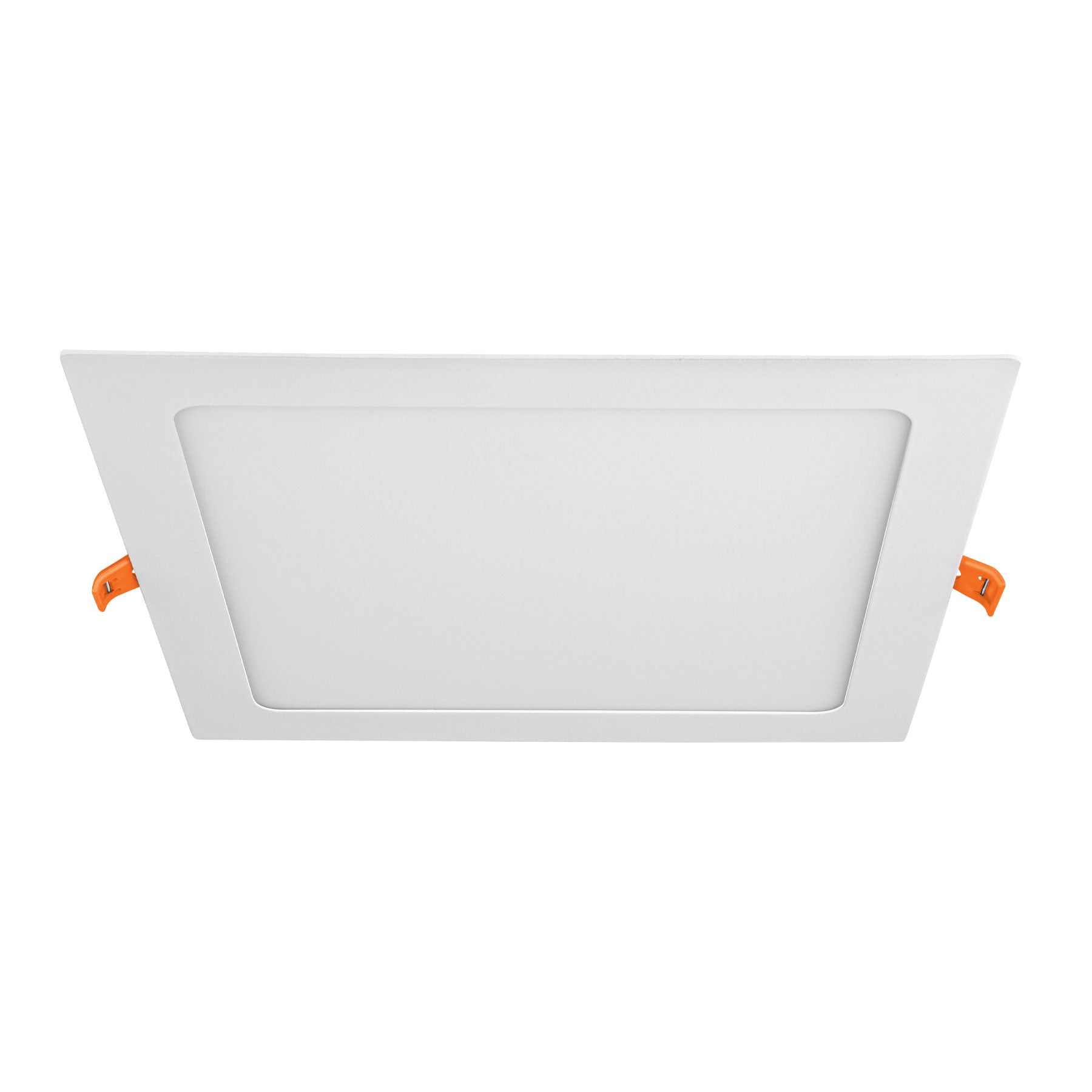 Luminario ultradelgado cuadrado para empotrar 18W, luz de día