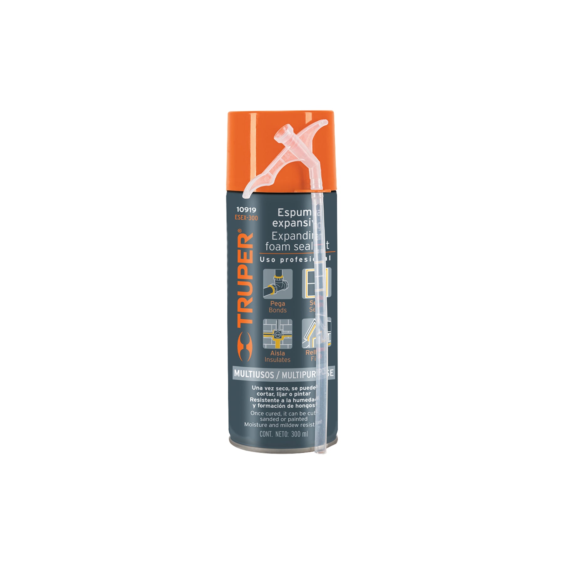 Espuma expansiva de 300 ml, Truper