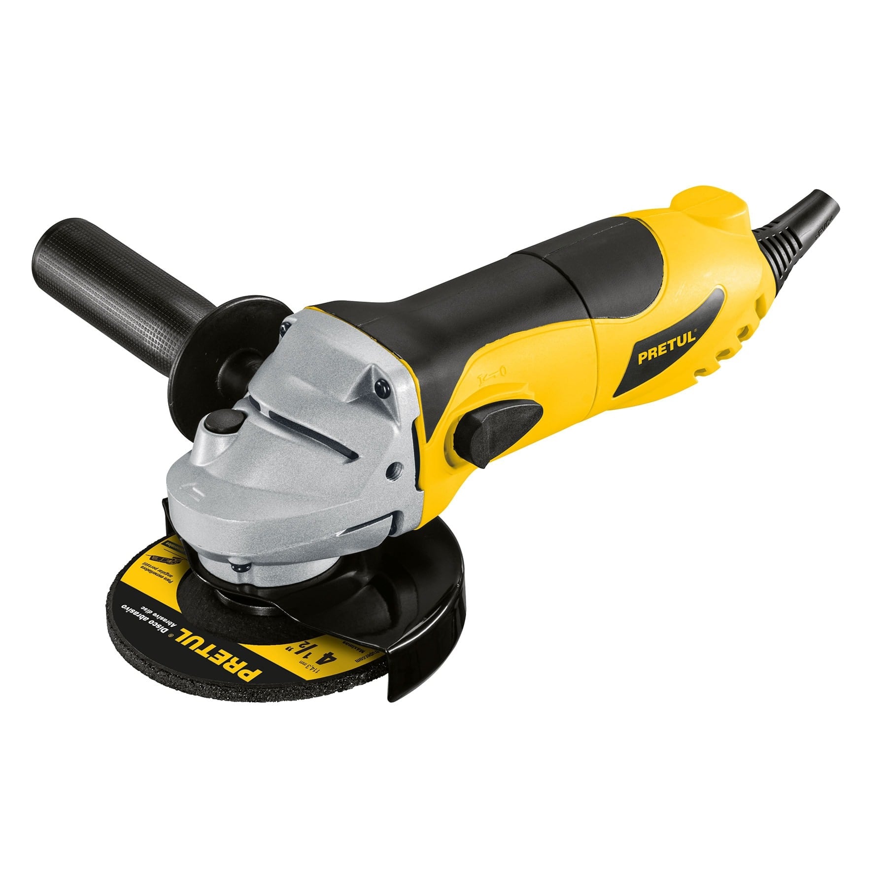 Esmeriladora angular 4-1/2", 700W, Pretul