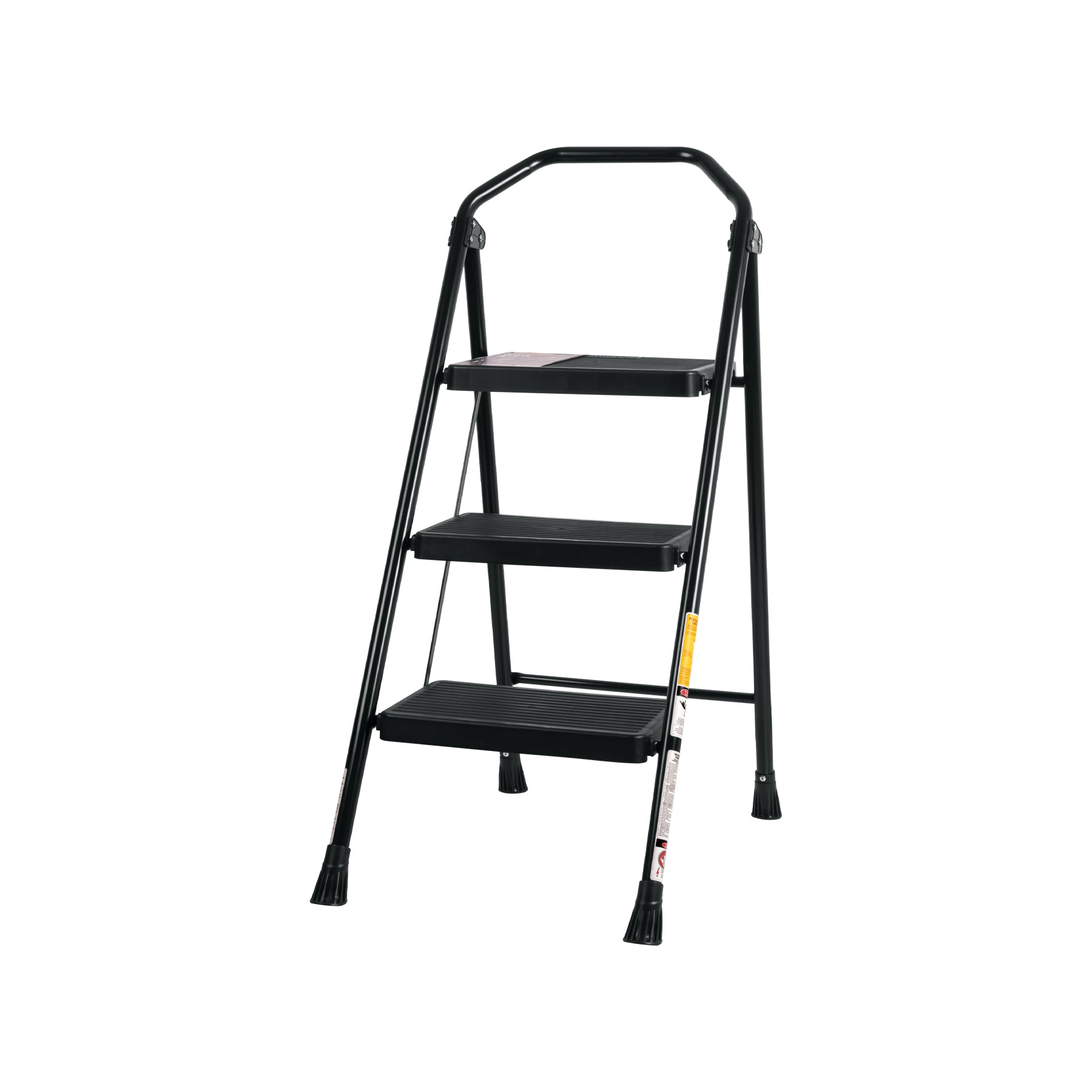 Escalera tubular, plegable, 3 peldaños, Truper