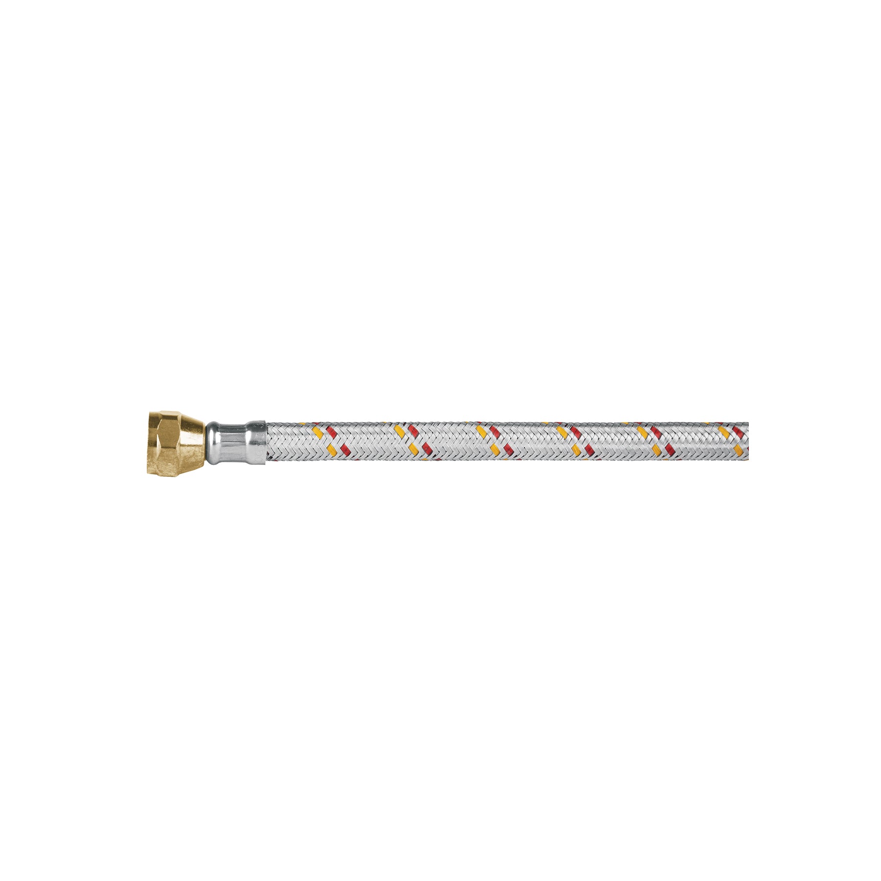Manguera para gas, aluminio, 3/8", 100 cm, Foset Basic