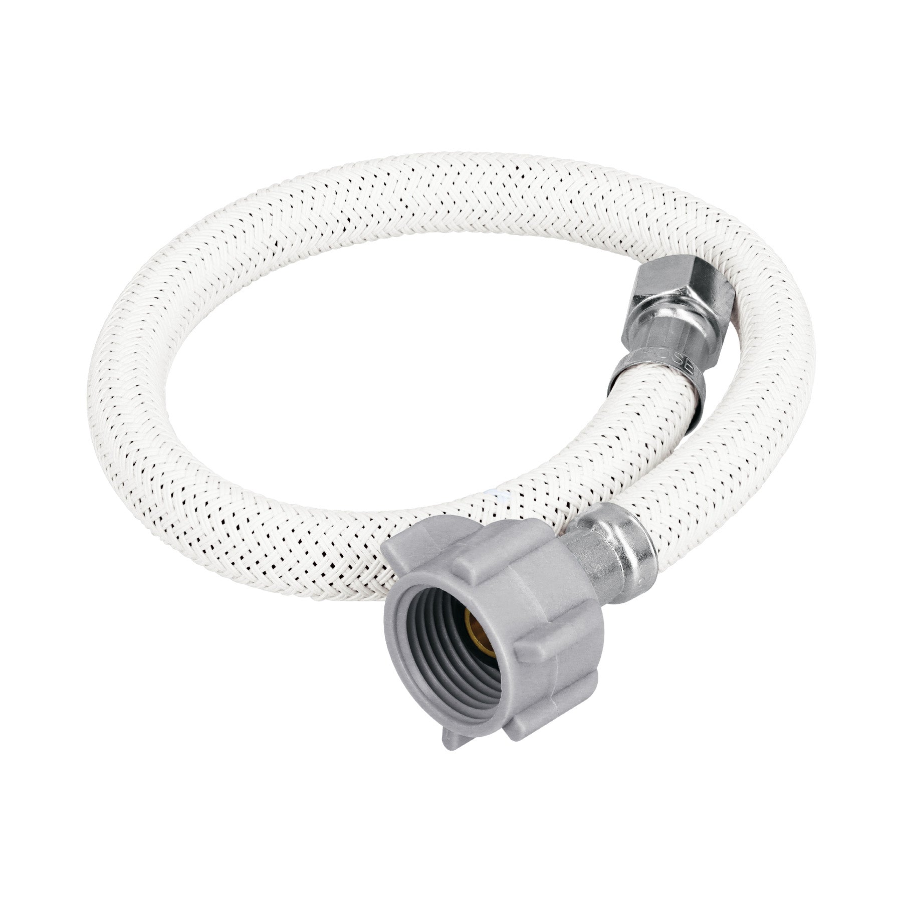 Manguera lavabo/fregadero,vinilo,1/2"x3/8",40cm, plást/lat, Foset, FLA-P40VL, 45492
