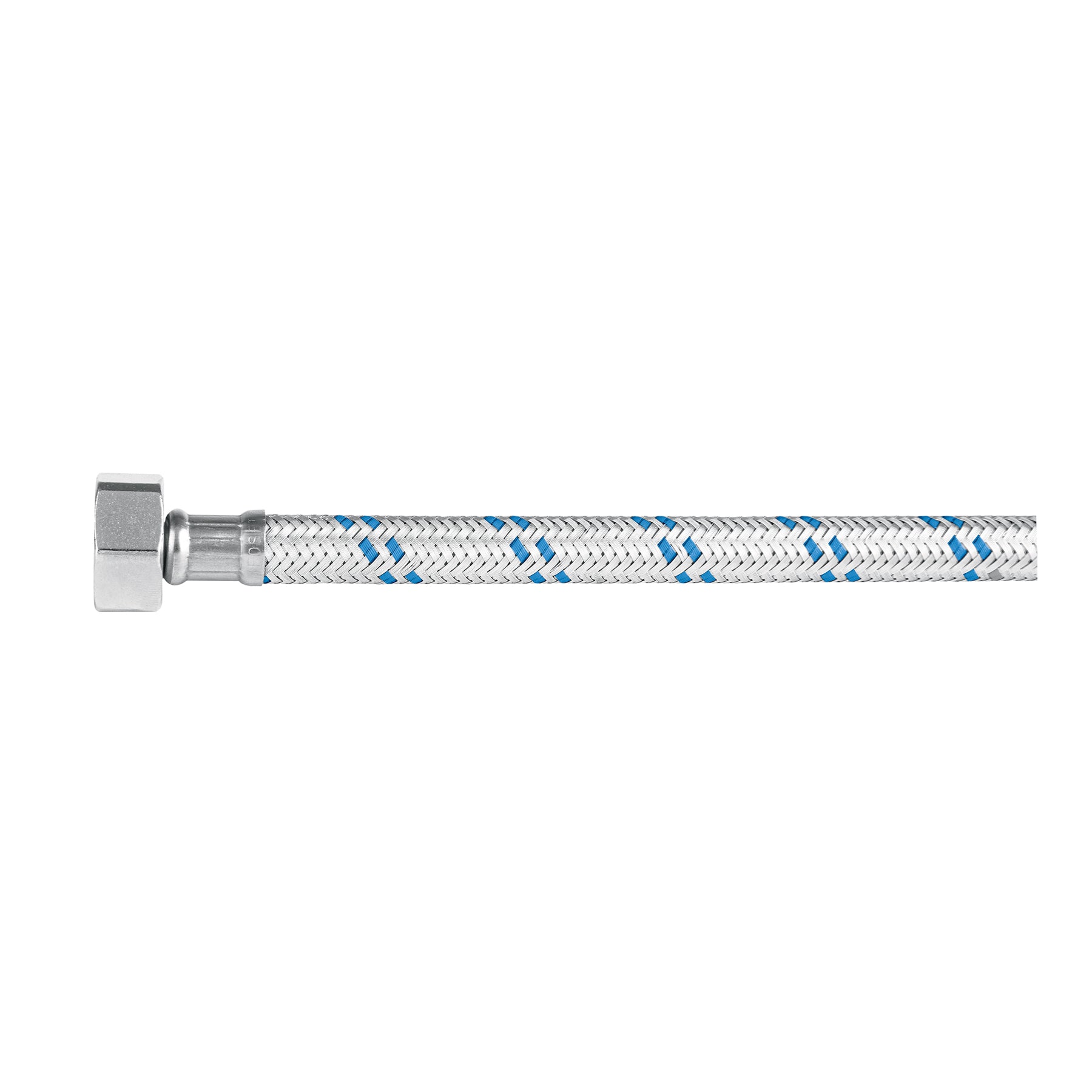 Manguera para WC, aluminio, 1/2" x 7/8", 35 cm, Foset, FWC-35, 49125