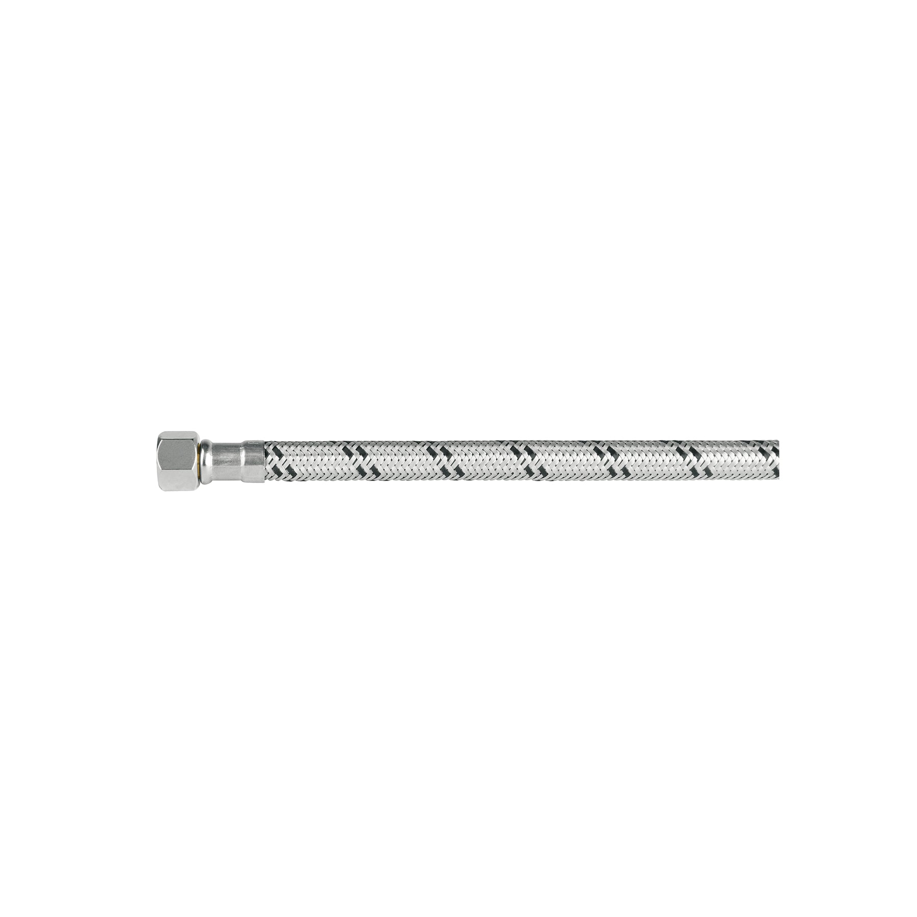 Manguera para WC, acero inoxidable , 3/8"x7/8", 40cm, latón/latón, Foset, FWC-40XL, 45502