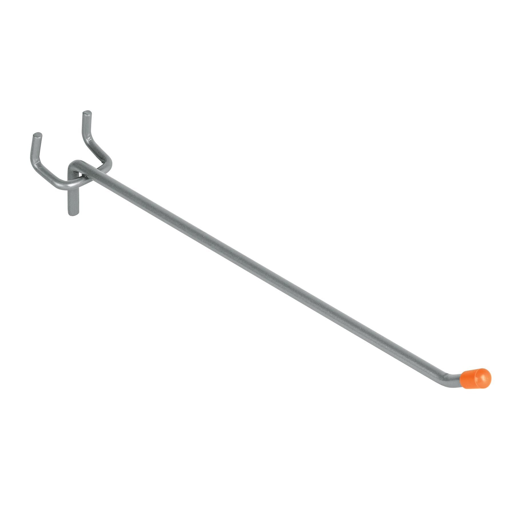 Gancho recto de 8" para perfocel y panel ranurado, Truper