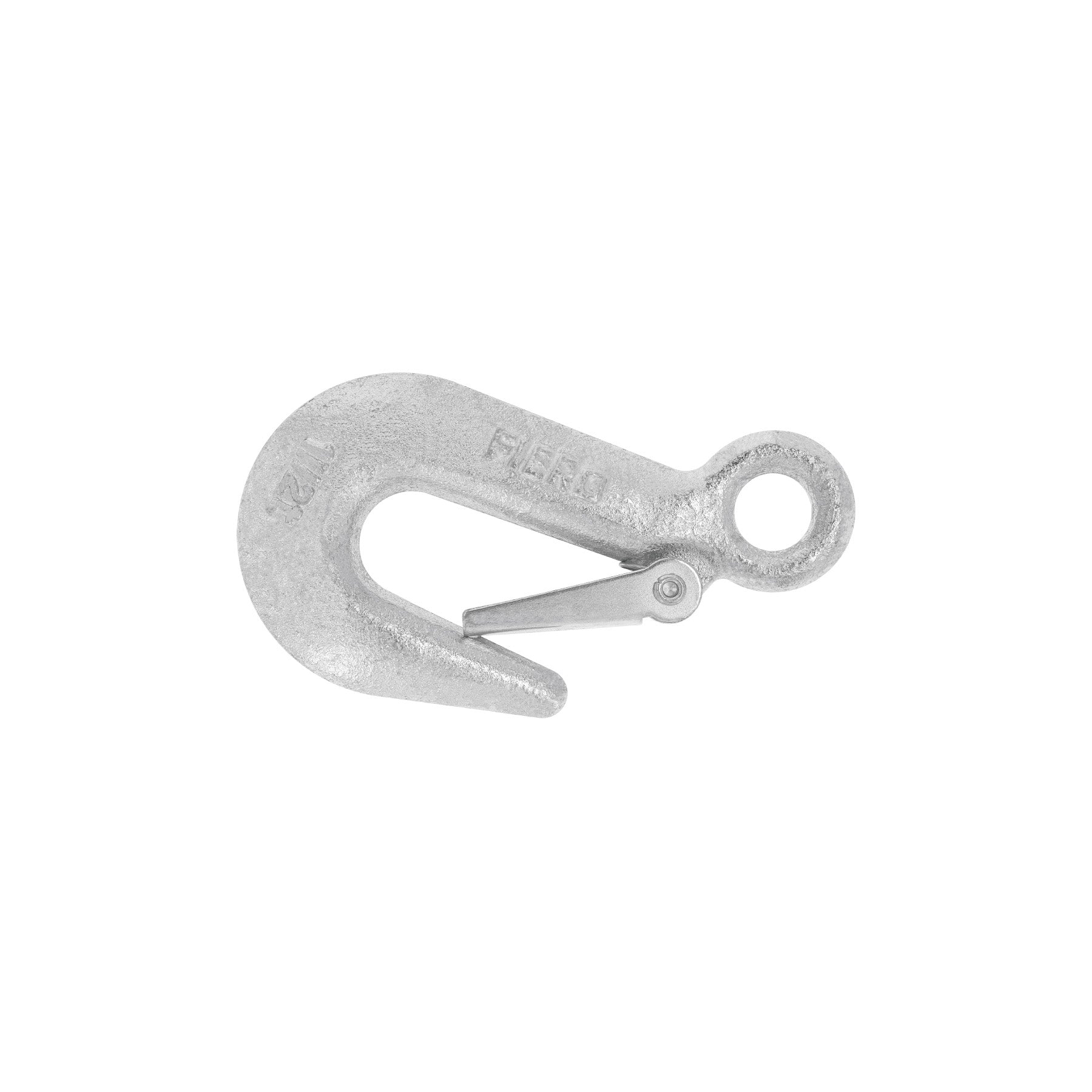 Gancho eslinga de acero forjado 5/8", carga 1500 kg, Fiero
