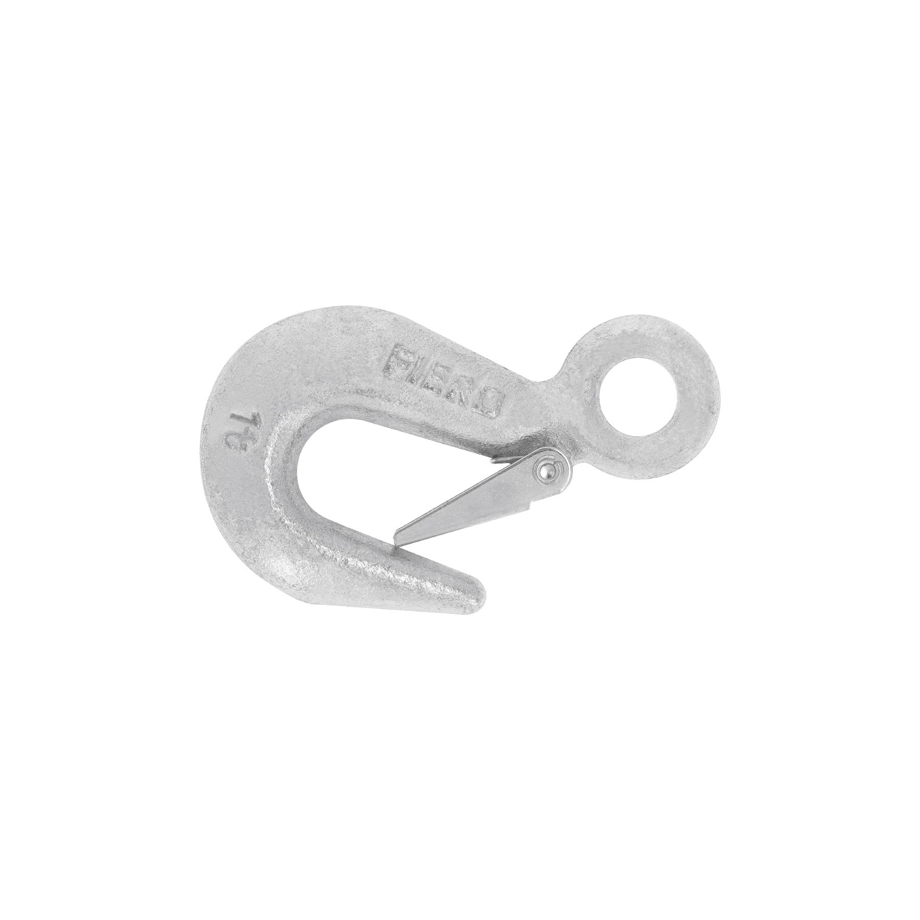 Gancho eslinga de acero forjado 5/8", carga 1000 kg, Fiero
