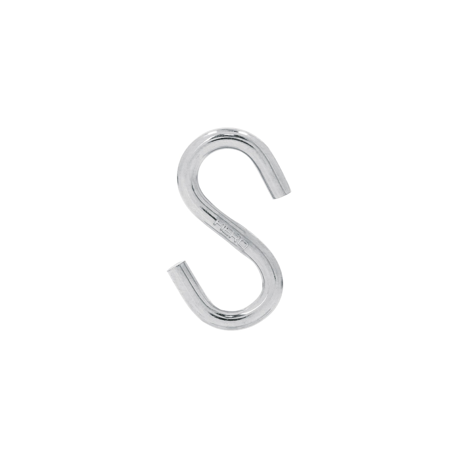 Gancho "S" de 3/16" de acero para cable, Fiero
