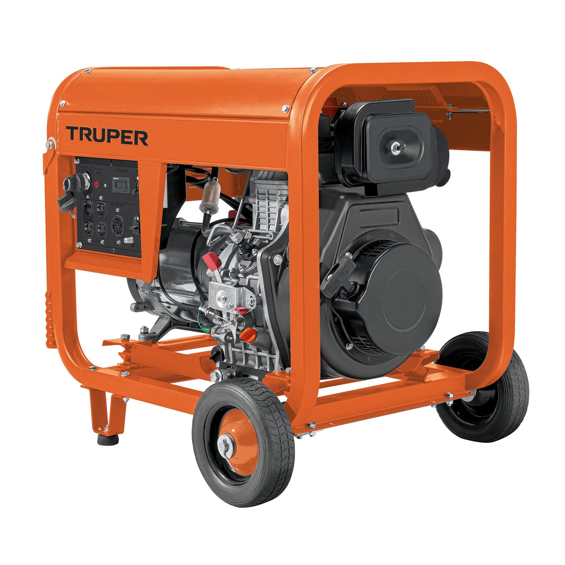 Generador portátil 6 kW motor a diesel, TRUPER