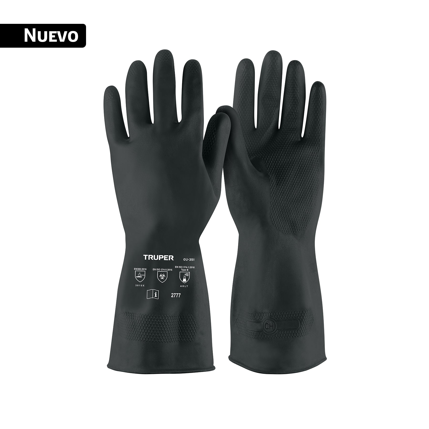 Guantes de látex para pintor, CH, Truper