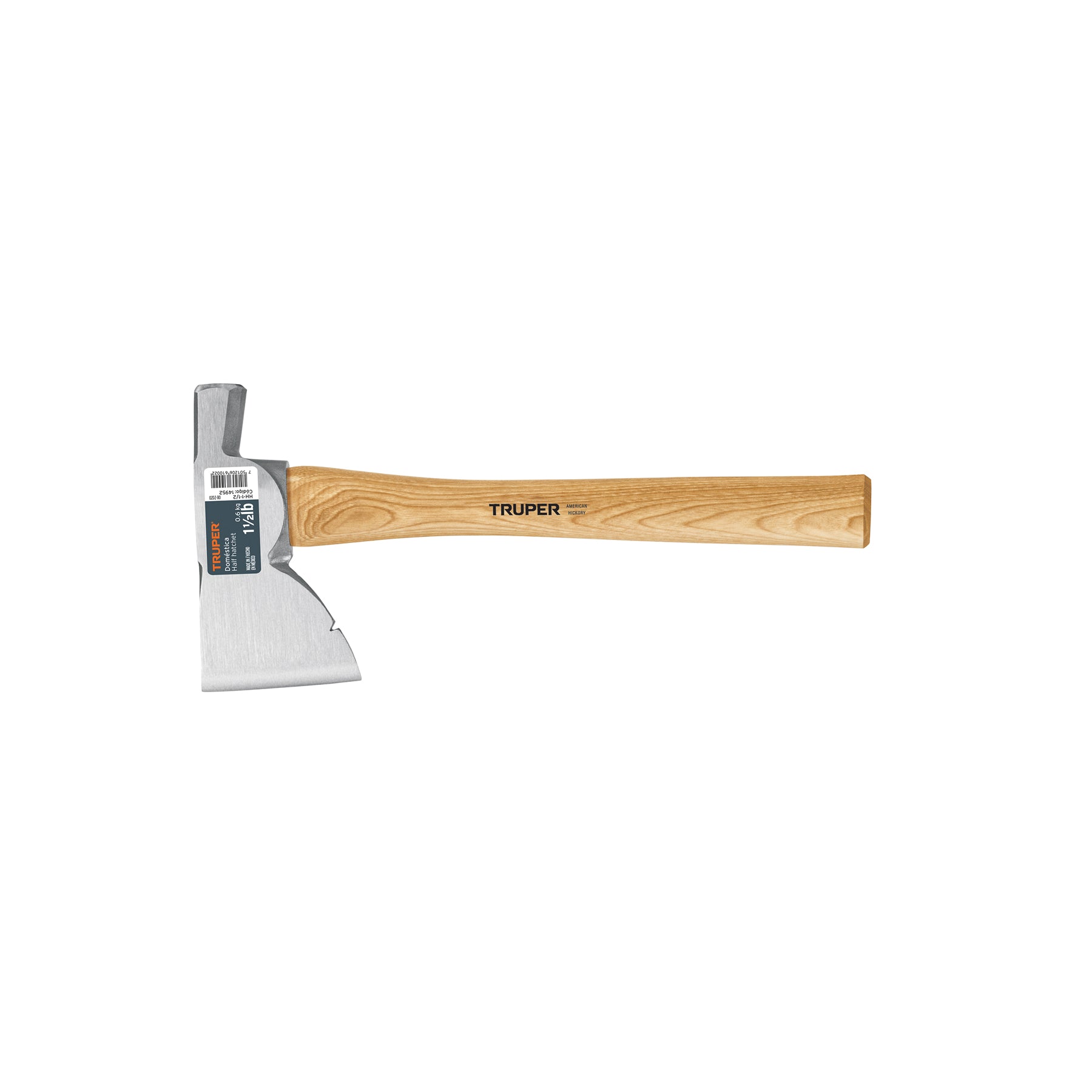 Hacha Doméstica 1-1/2 lb, mango hickory 14", Truper